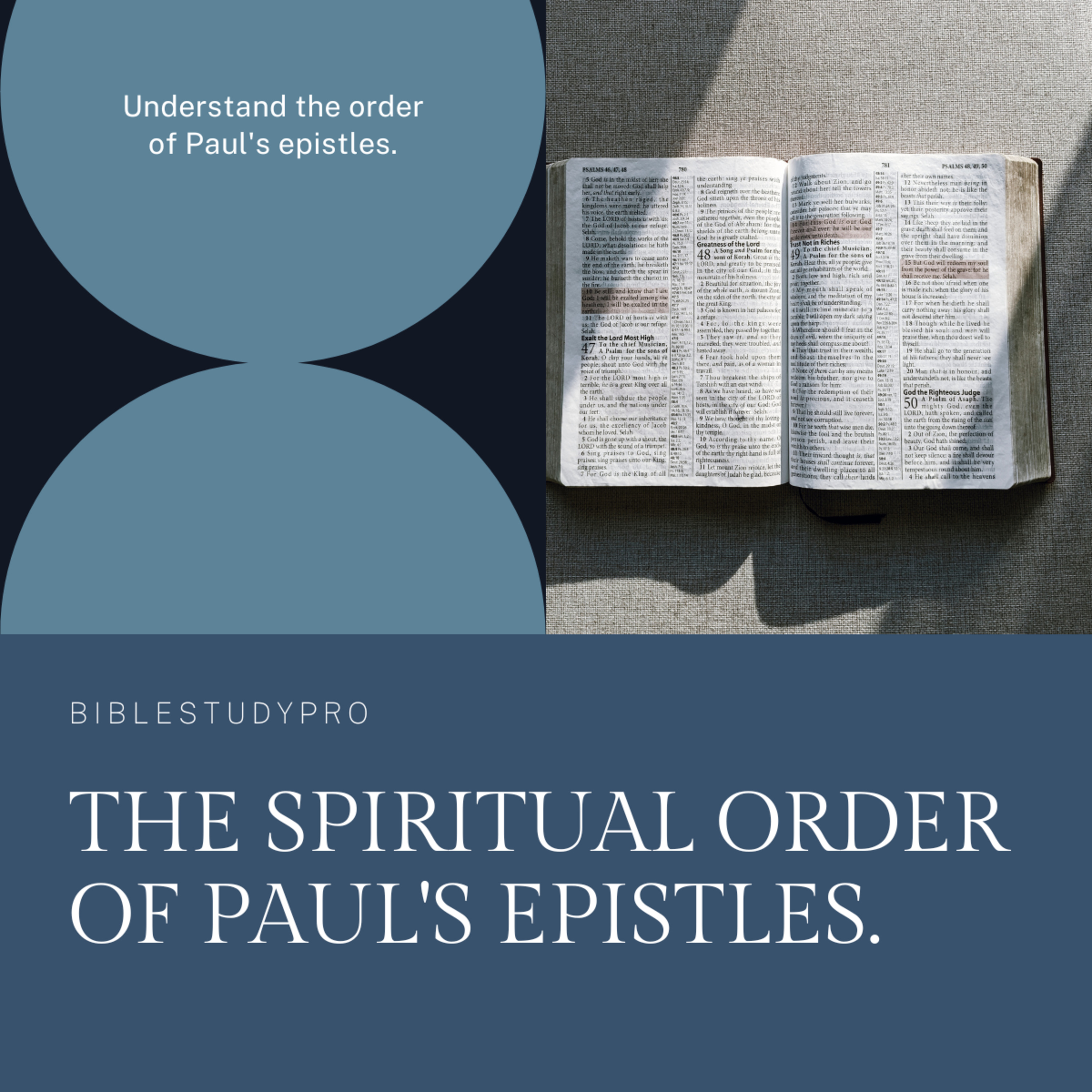 The Spiritual Order of Paul's Epistles, by William R. Newell episode artwork