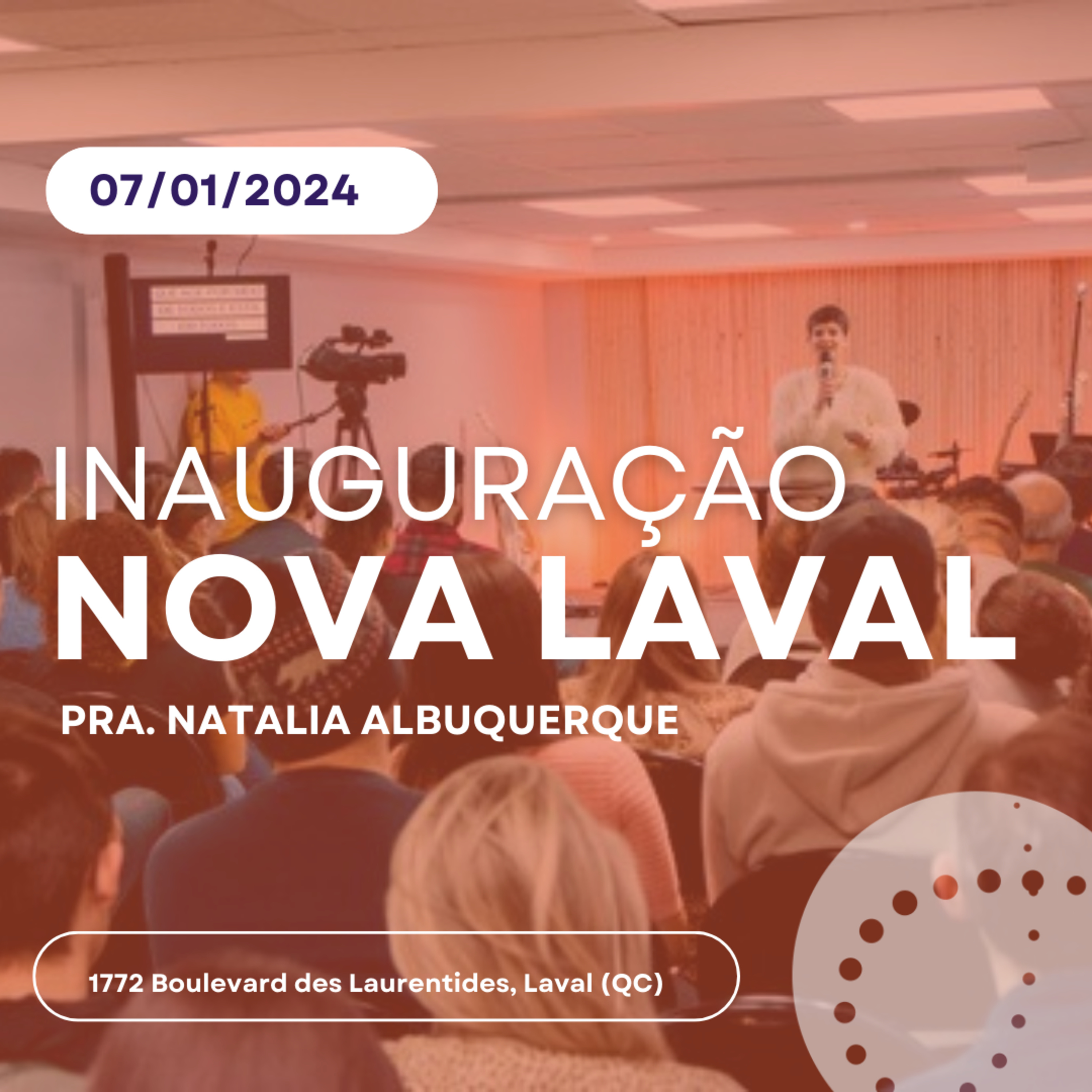 Culto de inauguração Laval | Pra. Natalia Albuquerque episode artwork