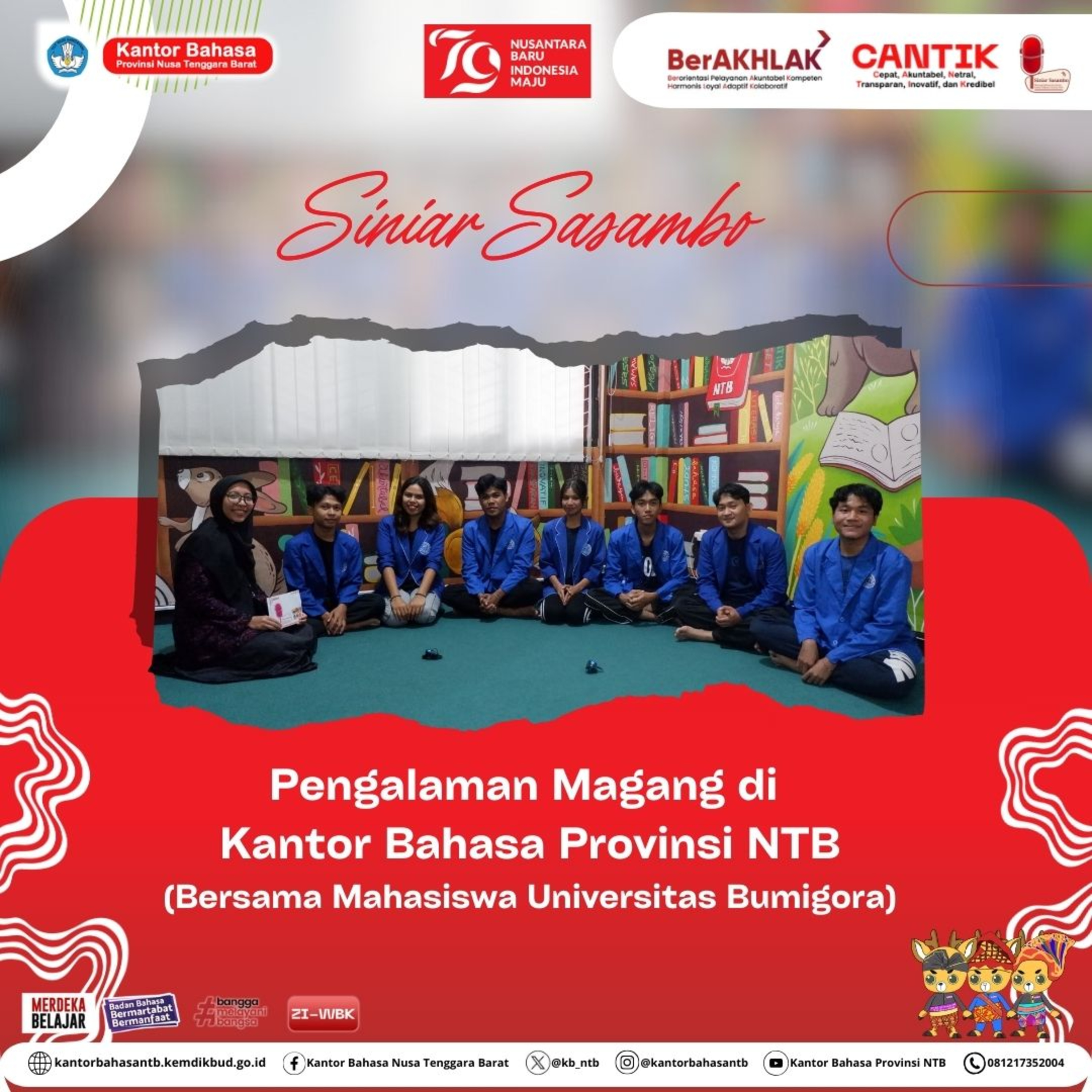 Siniar Sasambo_Kantor Bahasa Provinsi NTB