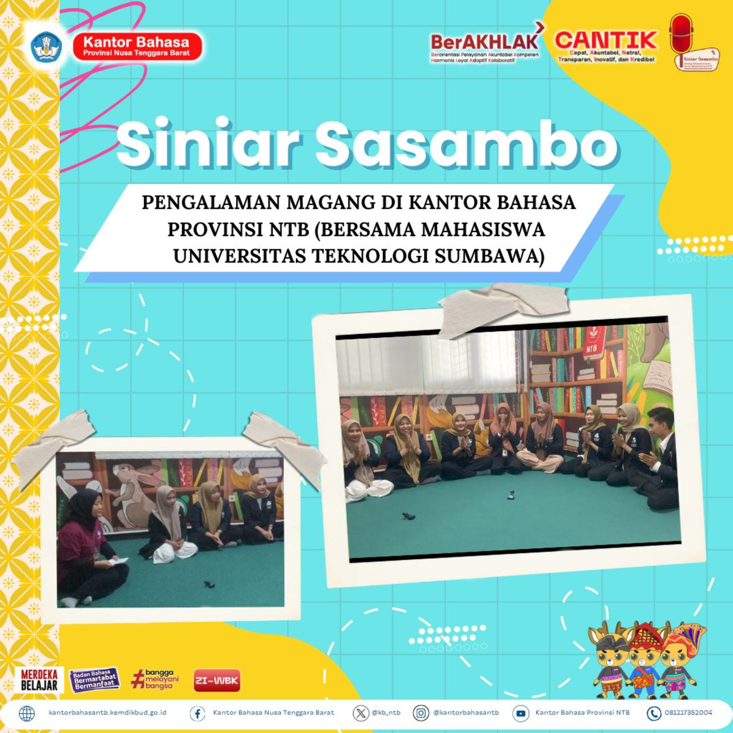 Siniar Sasambo_Kantor Bahasa Provinsi NTB