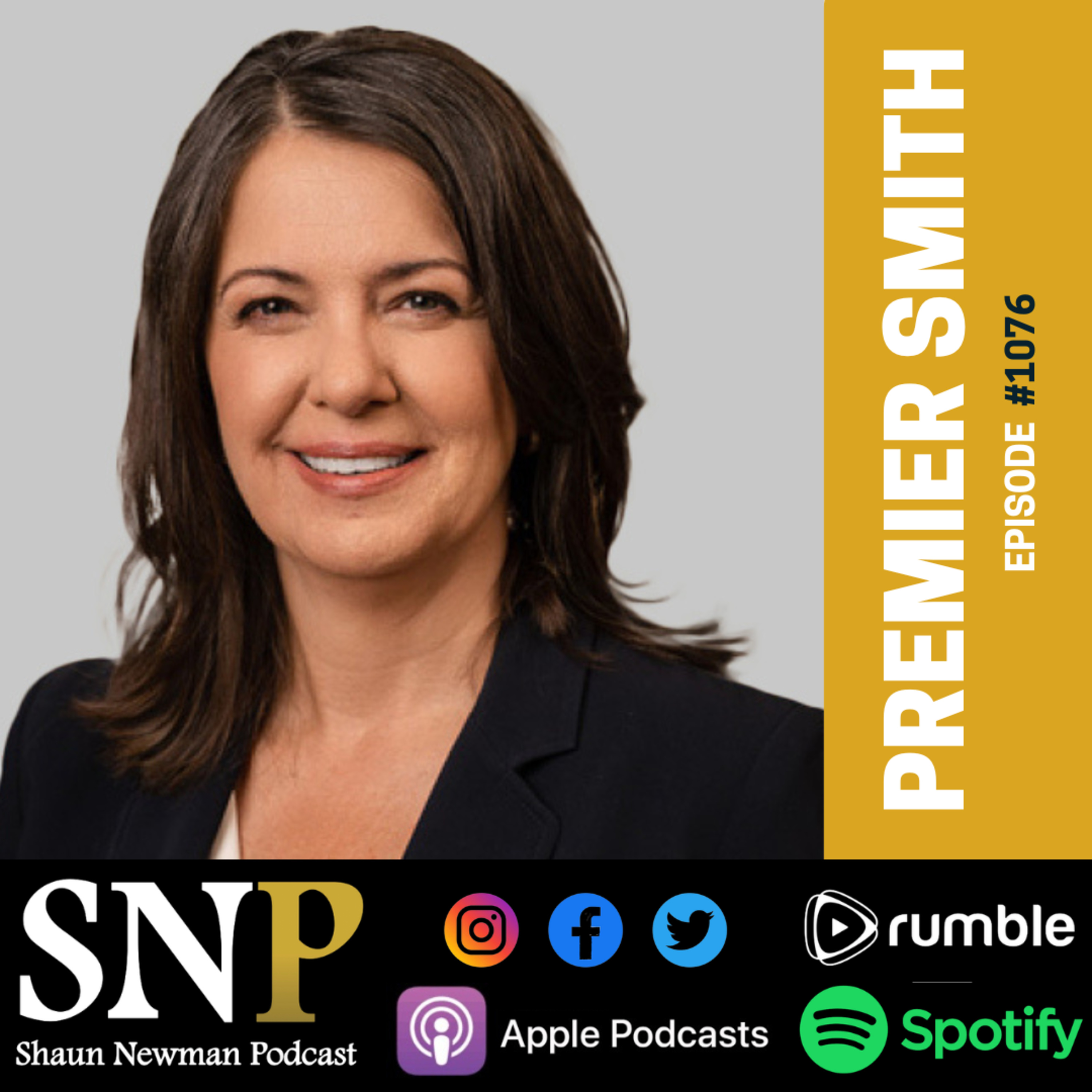 #1076 - Premier Danielle Smith episode artwork