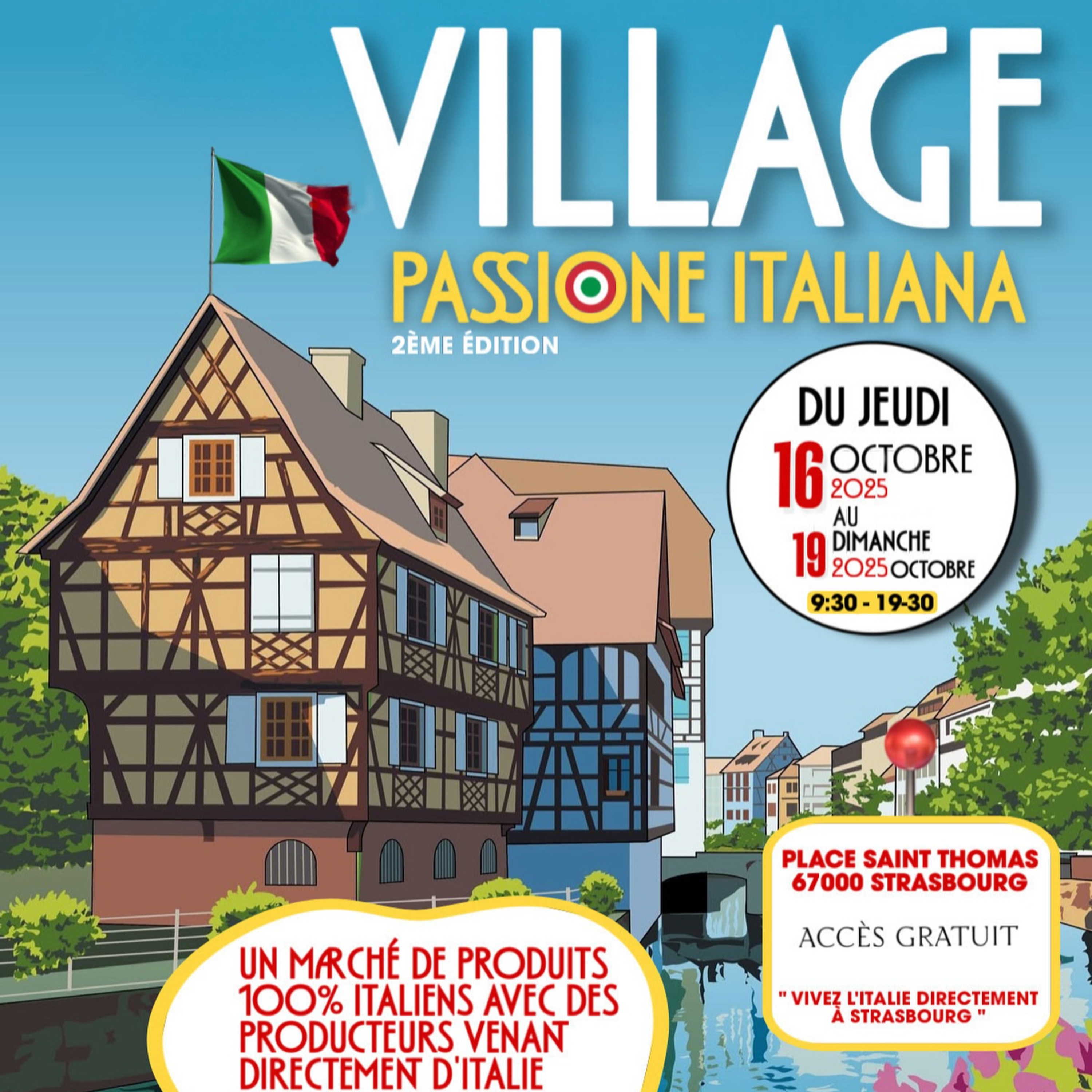 L’épicerie fine Gustoso – Village Passione Italania du 16 au 19 octobre