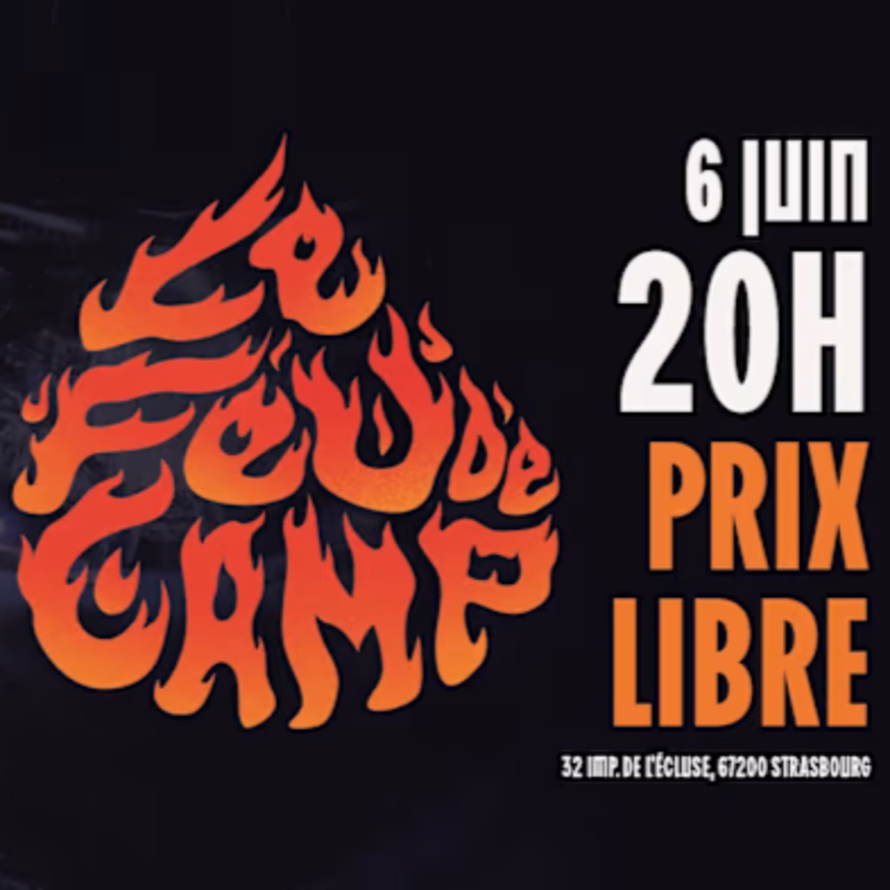 Les Studios d'Or - Le Feu de Camp le 6 juin 2026 à l'Orée 85