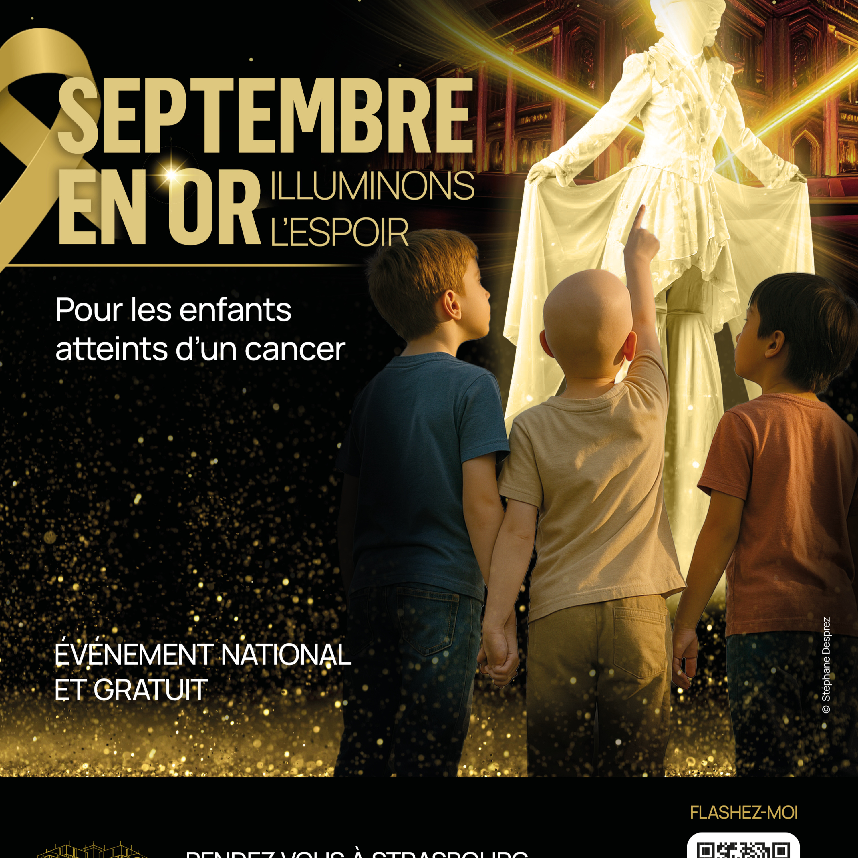 Soirée "Illuminons l'espoir" pour la lutte contre le cancer chez l'enfant le 26 septembre 2026