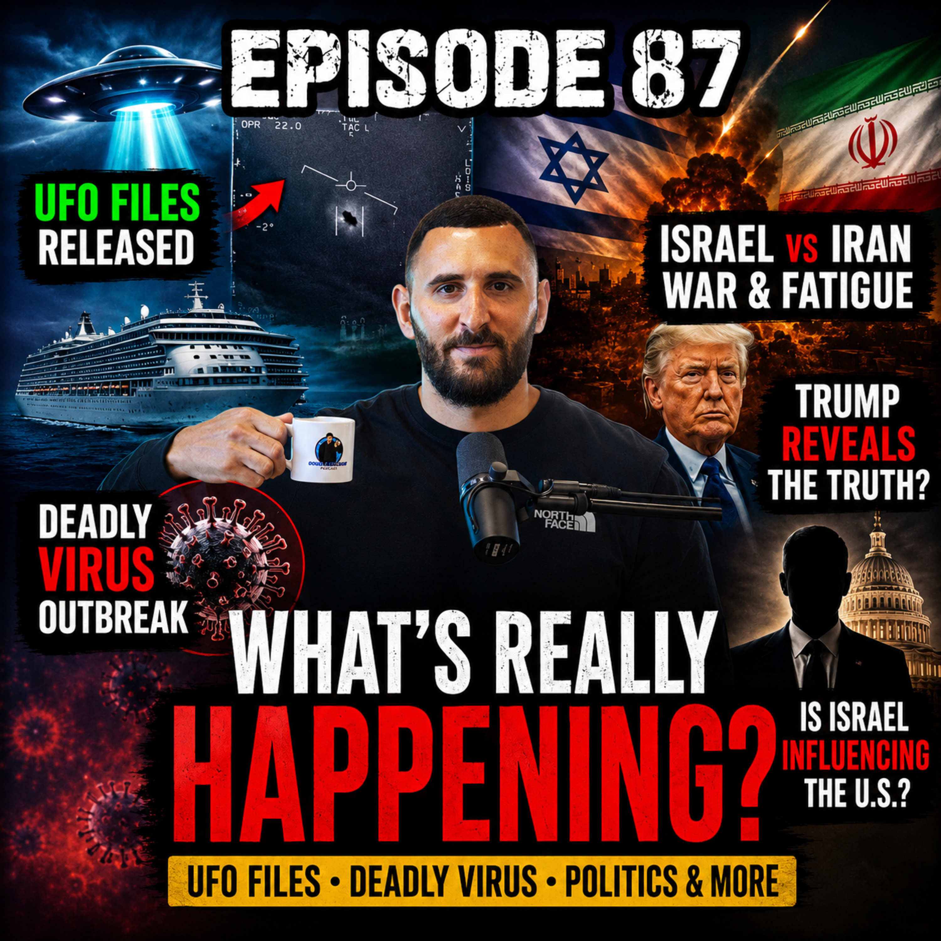 EP87: UFO Disclosure, Pandemic Fears & The World Going Crazy episode artwork