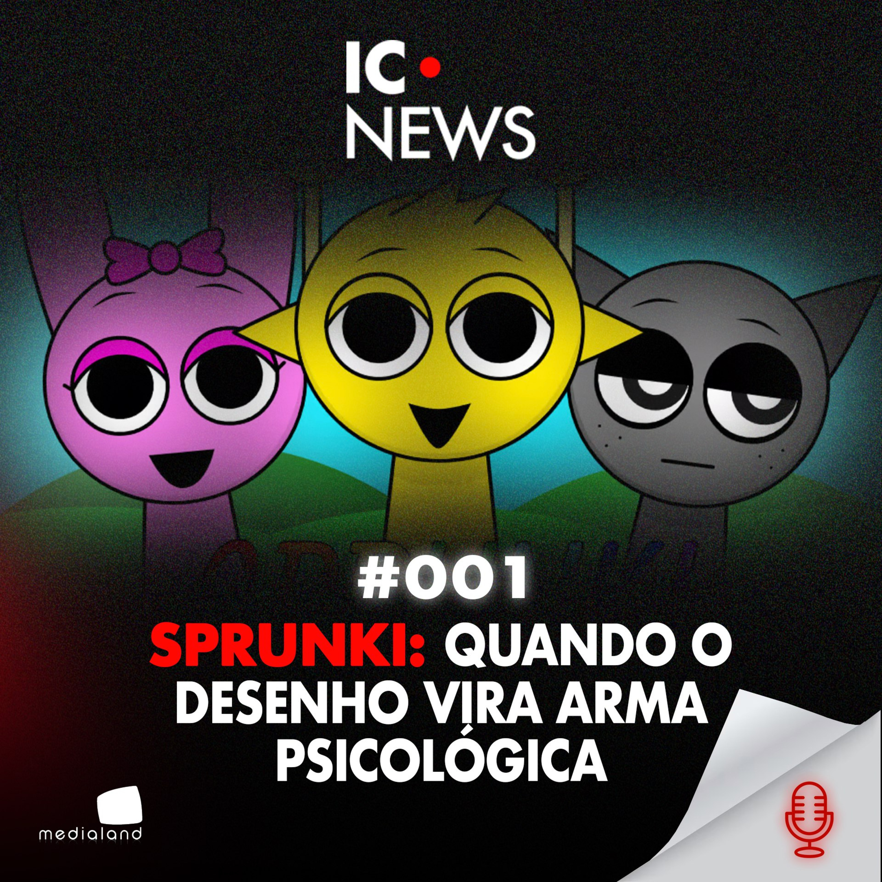 GLITCH, TERROR E VÍCIO: OS MEMES QUE HIPNOTIZAM CRIANÇAS - IC NEWS - INVESTIGAÇÃO CRIMINAL #001 episode artwork