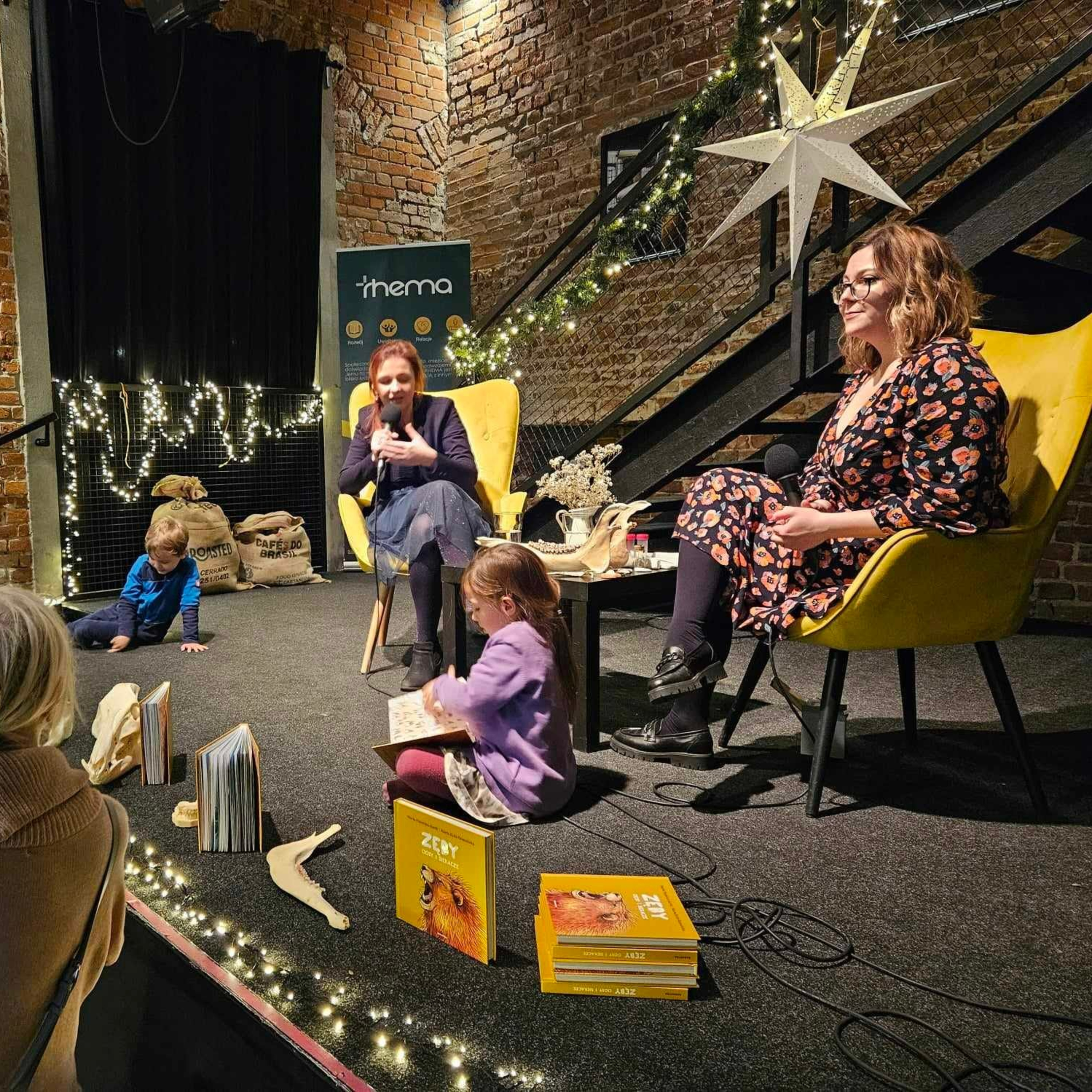 Wspomnienie: premiera książki "Zęby, ciosy i siekacze" w Obiecanej| Marta Pokorska-Jurek & Kamila Perka