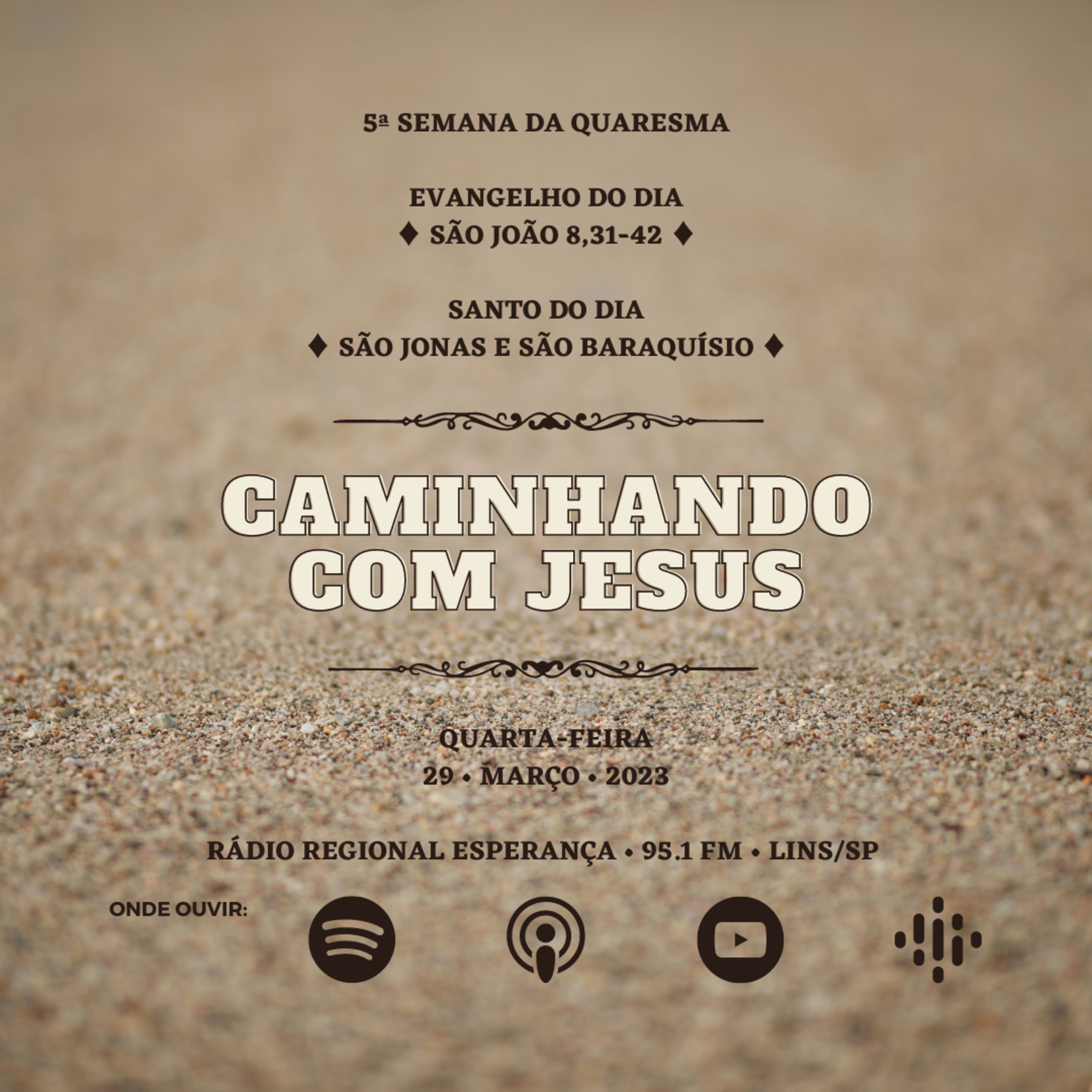 CAMINHANDO COM JESUS