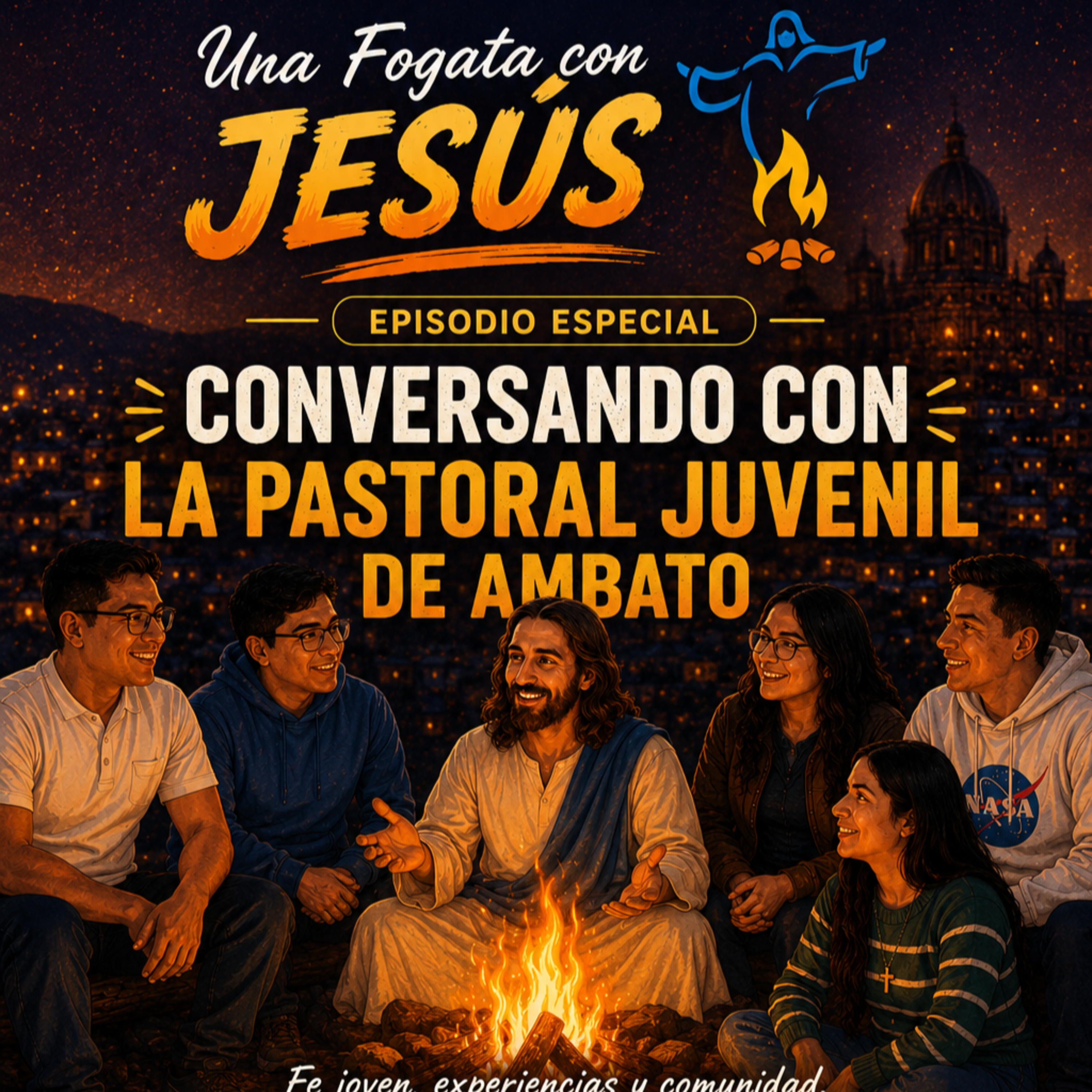 Portada de Una Fogata con Jesús