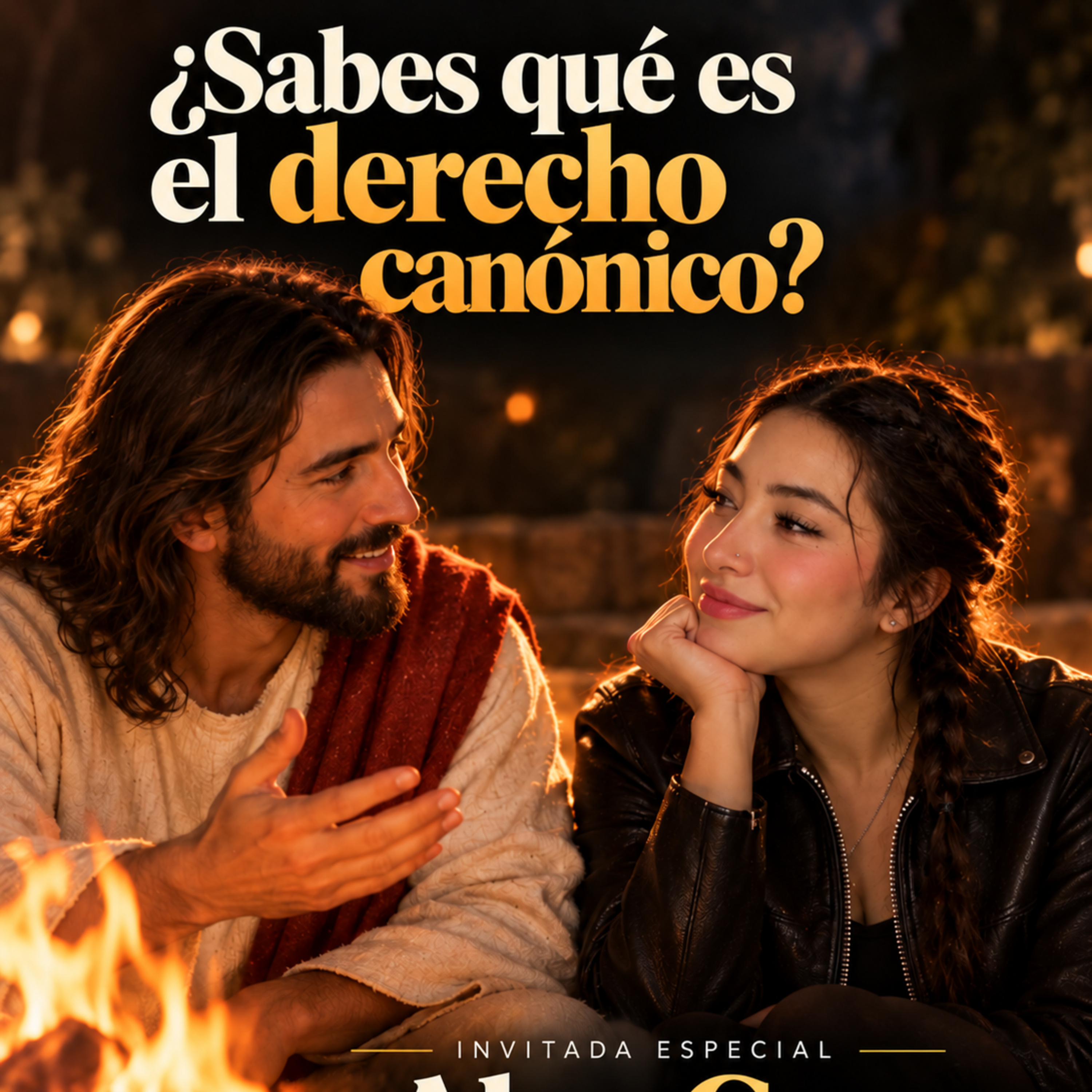 Portada de Una Fogata con Jesús