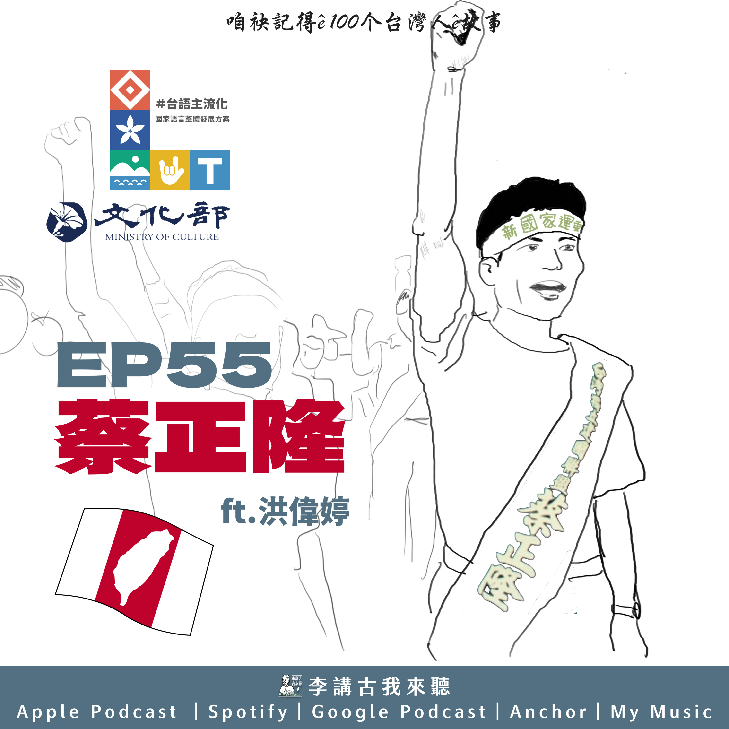 EP55 │蔡正隆博士 - 拚死為台灣的人權鬥士 ft.洪偉婷