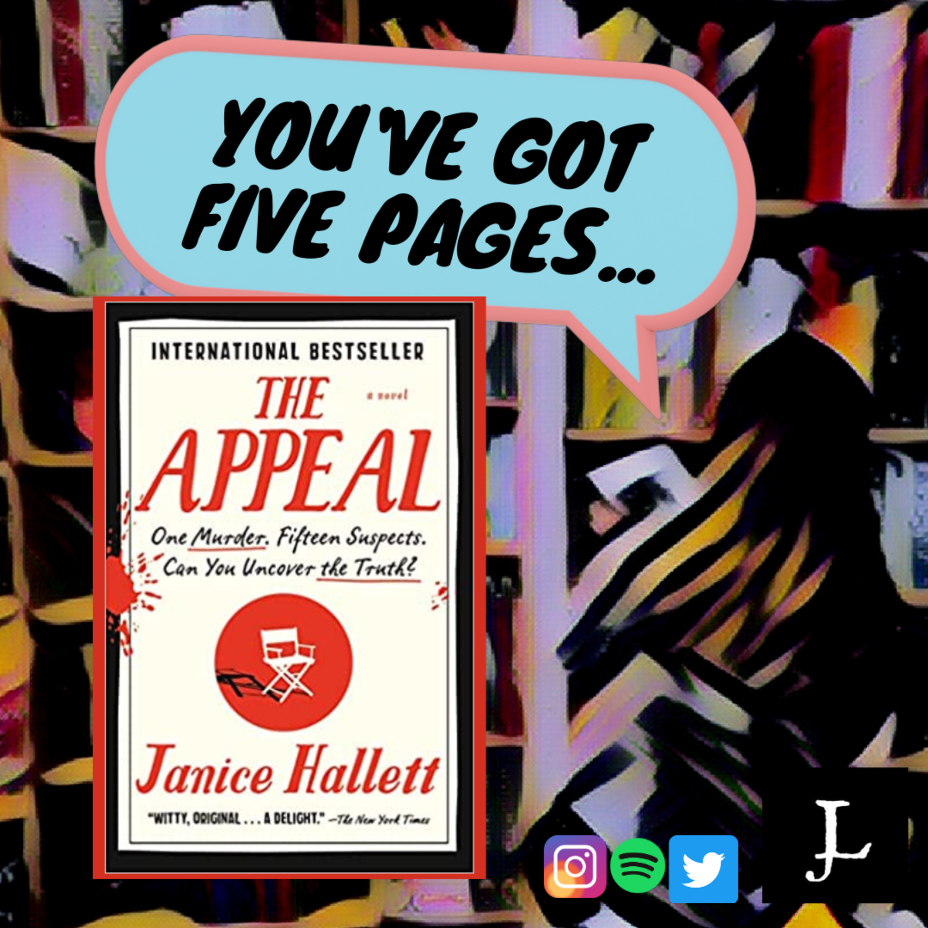 You've Got Five Pages, The Appeal by Janice Hallett, to Tell Me You're Good. episode artwork