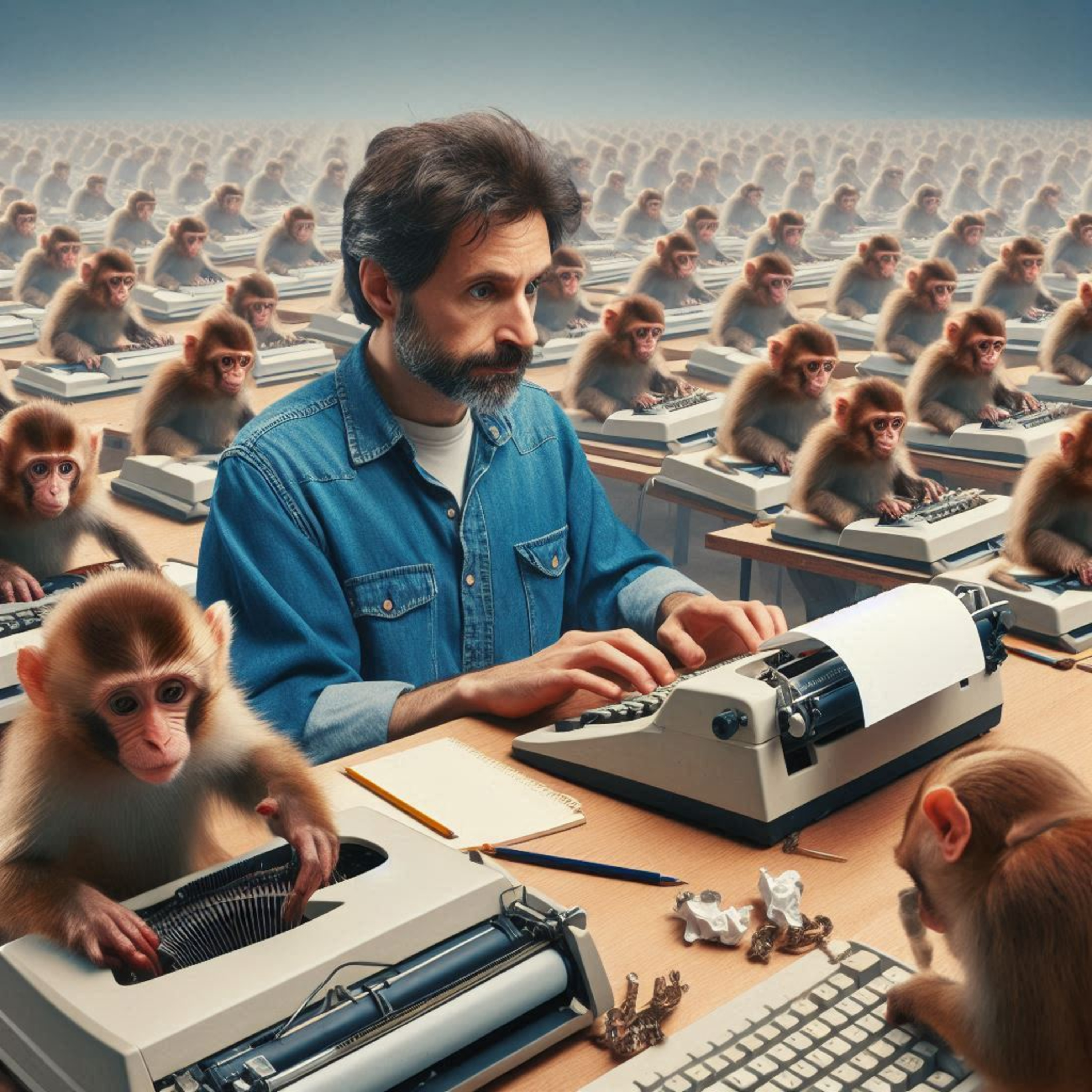 An Infinite Number of Monkeys episode artwork