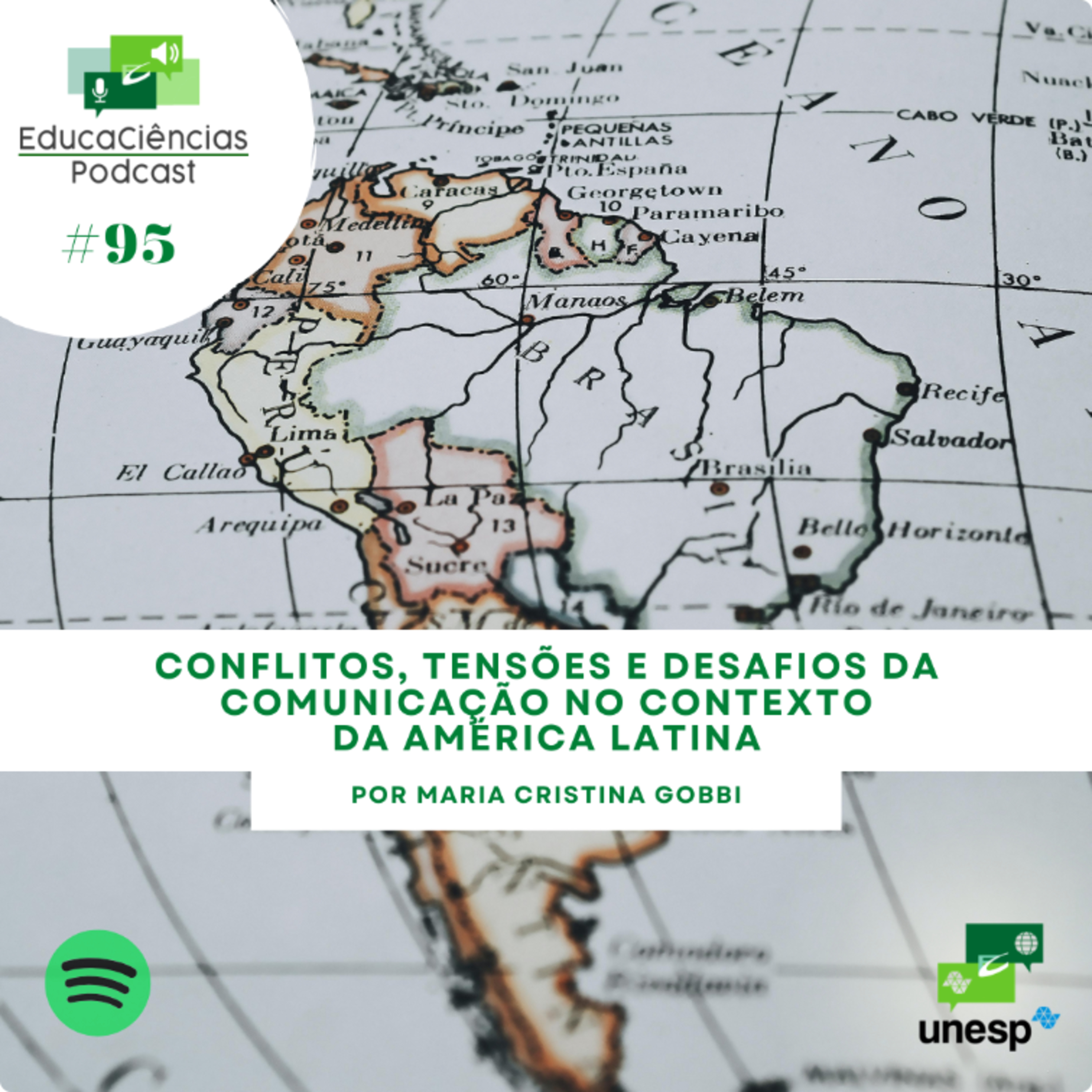 #95 Conflitos, tensões e desafios da comunicação no contexto da América Latina episode artwork