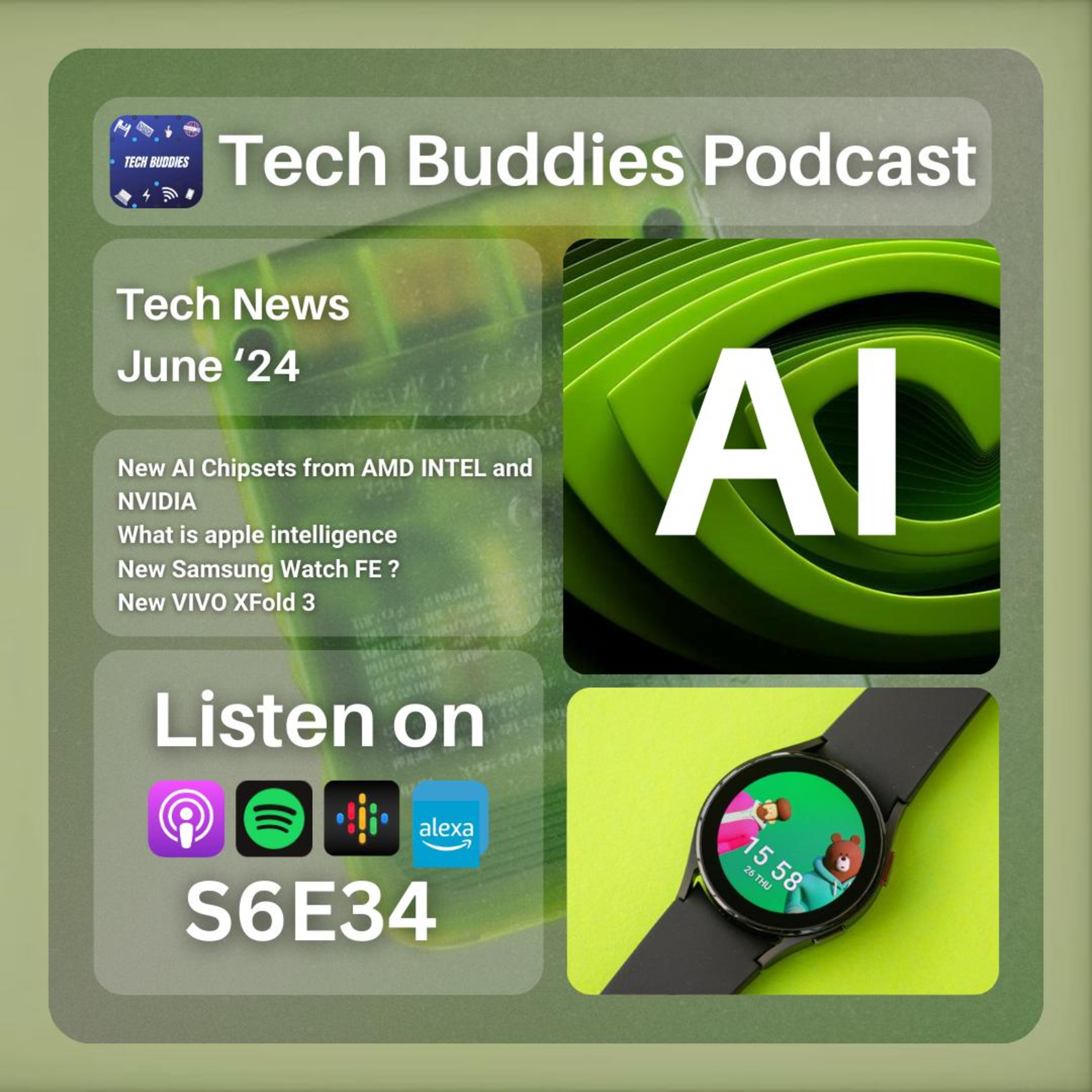JUNE 2024 TECH NEWS!!(New AI Chips at Computex, Vivo X Fold 3 Pro better than Galaxy Fold 5) episode artwork