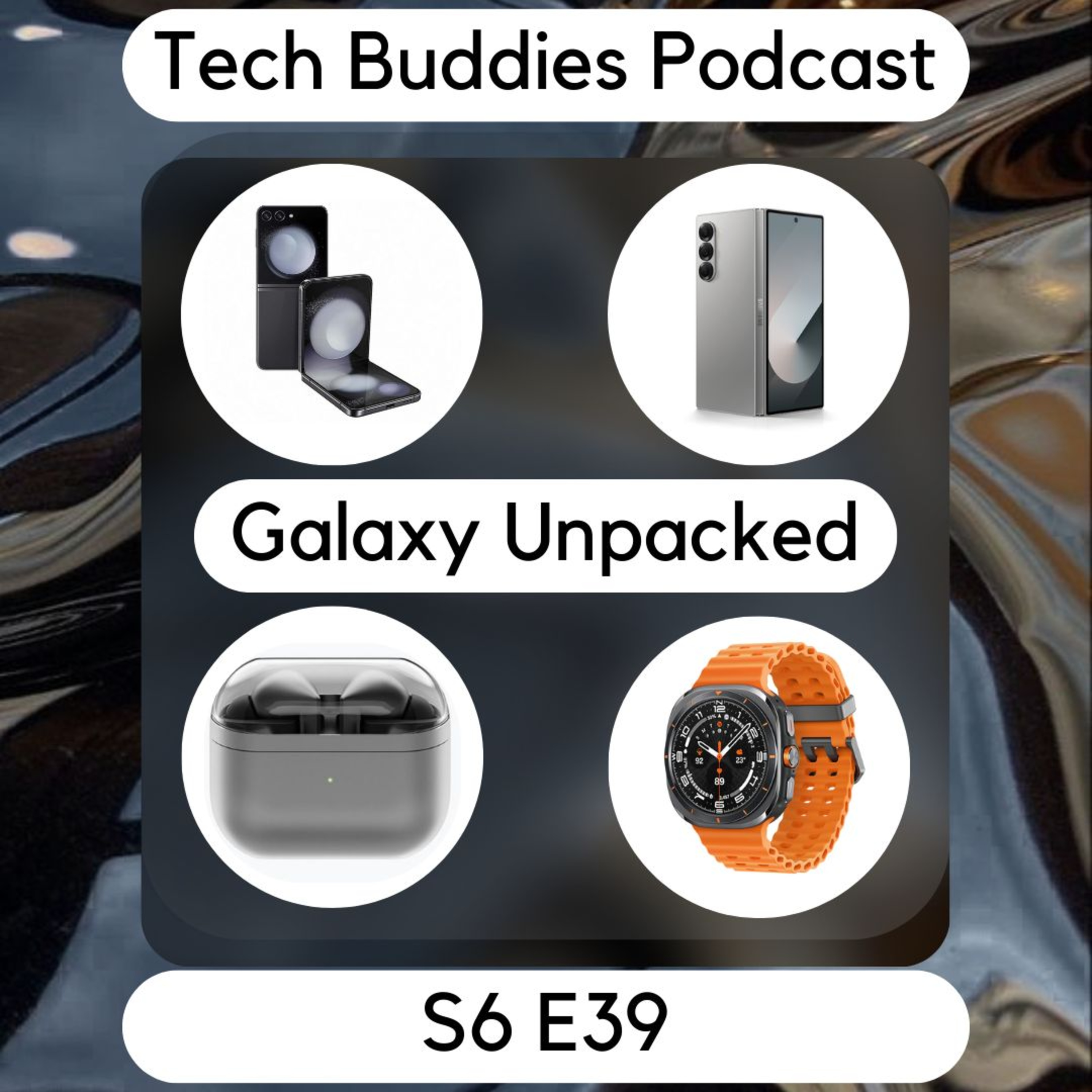 Galaxy Unpacked July 2024!!(Fold 6,Flip6,Watch,Buds and Ring) episode artwork