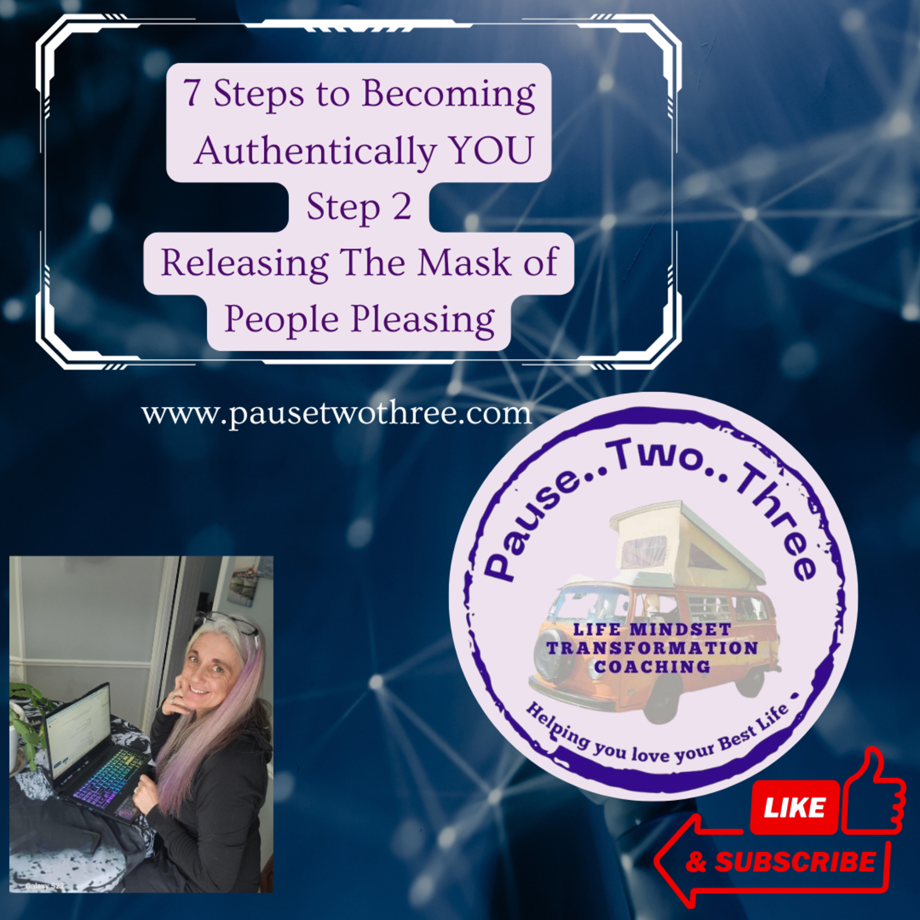 7 Steps to Becoming You! Step 2 - Releasing People-Pleasing: Choosing Yourself Without Guilt episode artwork