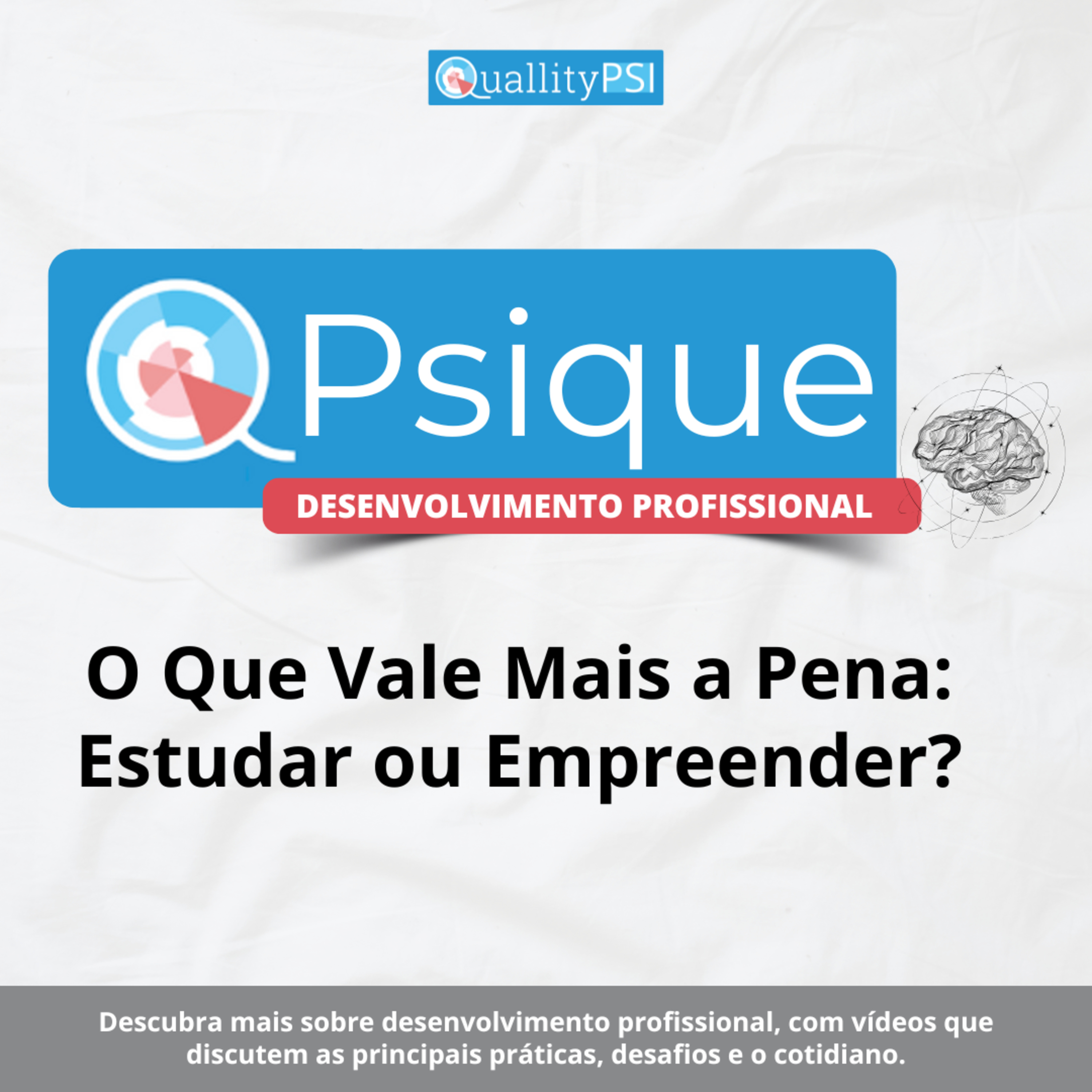  O Que Vale Mais a Pena: Estudar ou Empreender? episode artwork