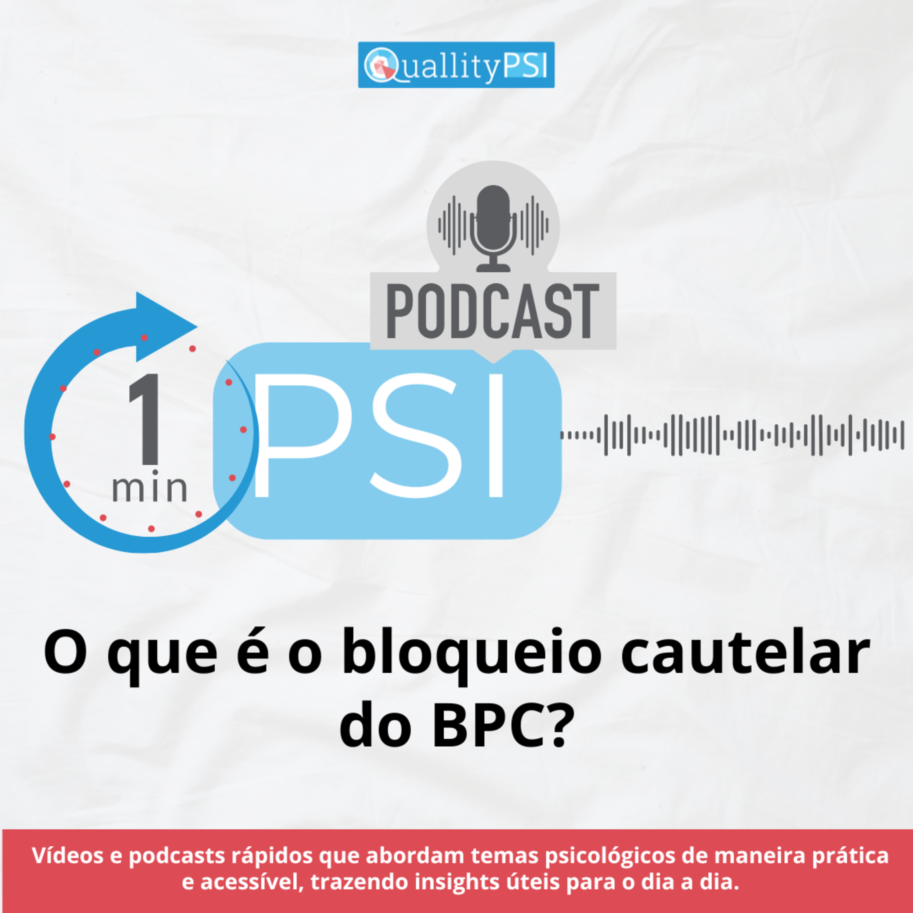 O que é o bloqueio cautelar do BPC? episode artwork