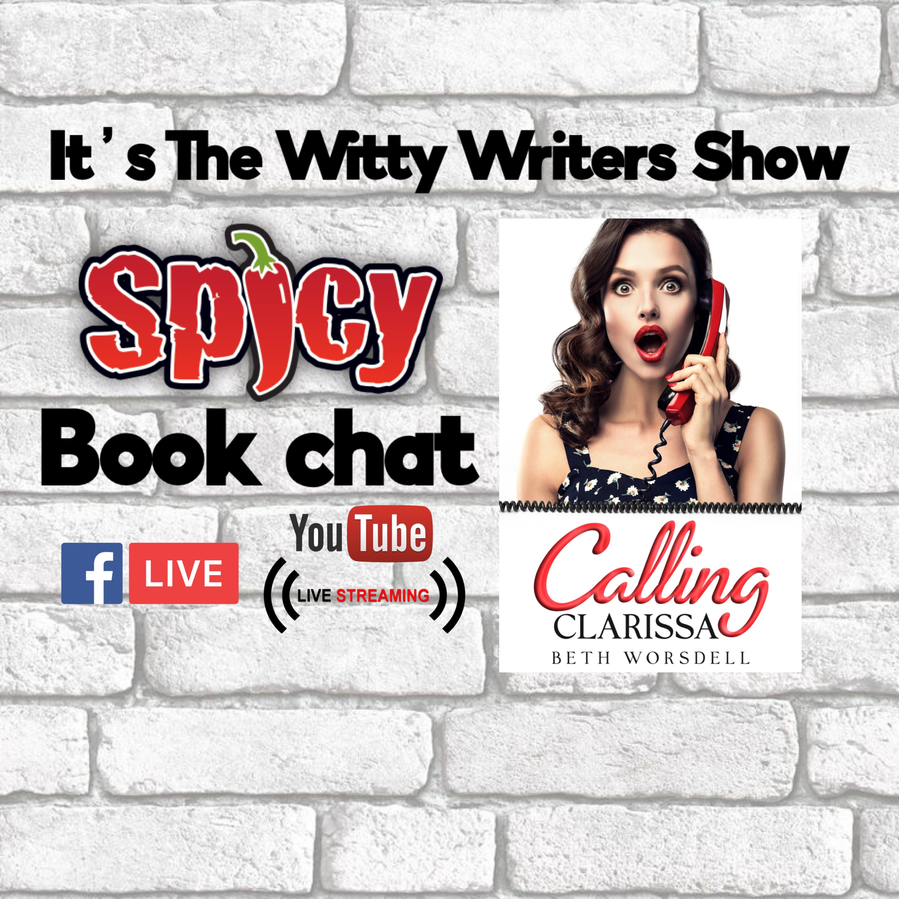 The Witty Writers Show with author, Beth Worsdell.