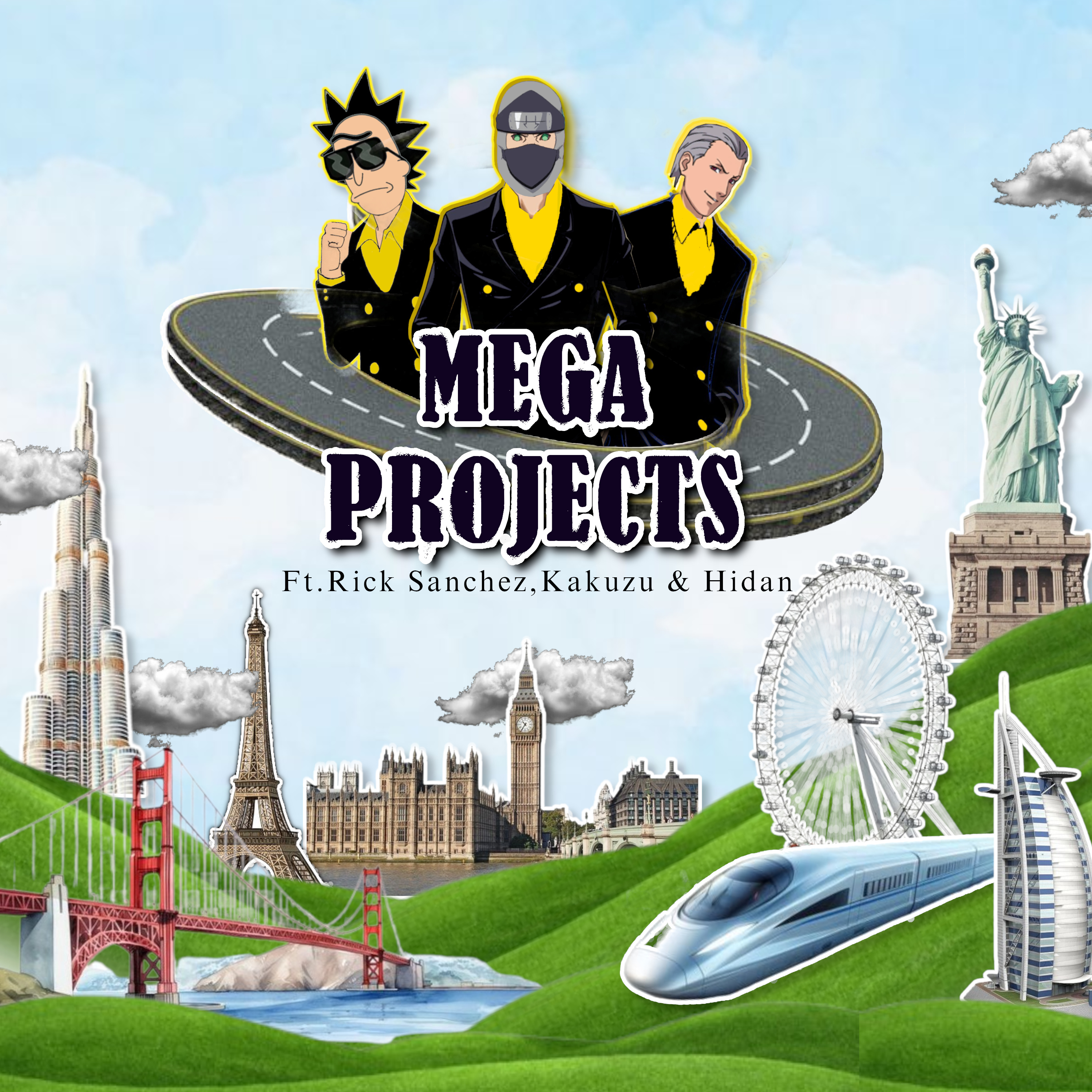 EP-134. Mega projects Ft.Rick Sanchez, Kakuzu & Hidan.