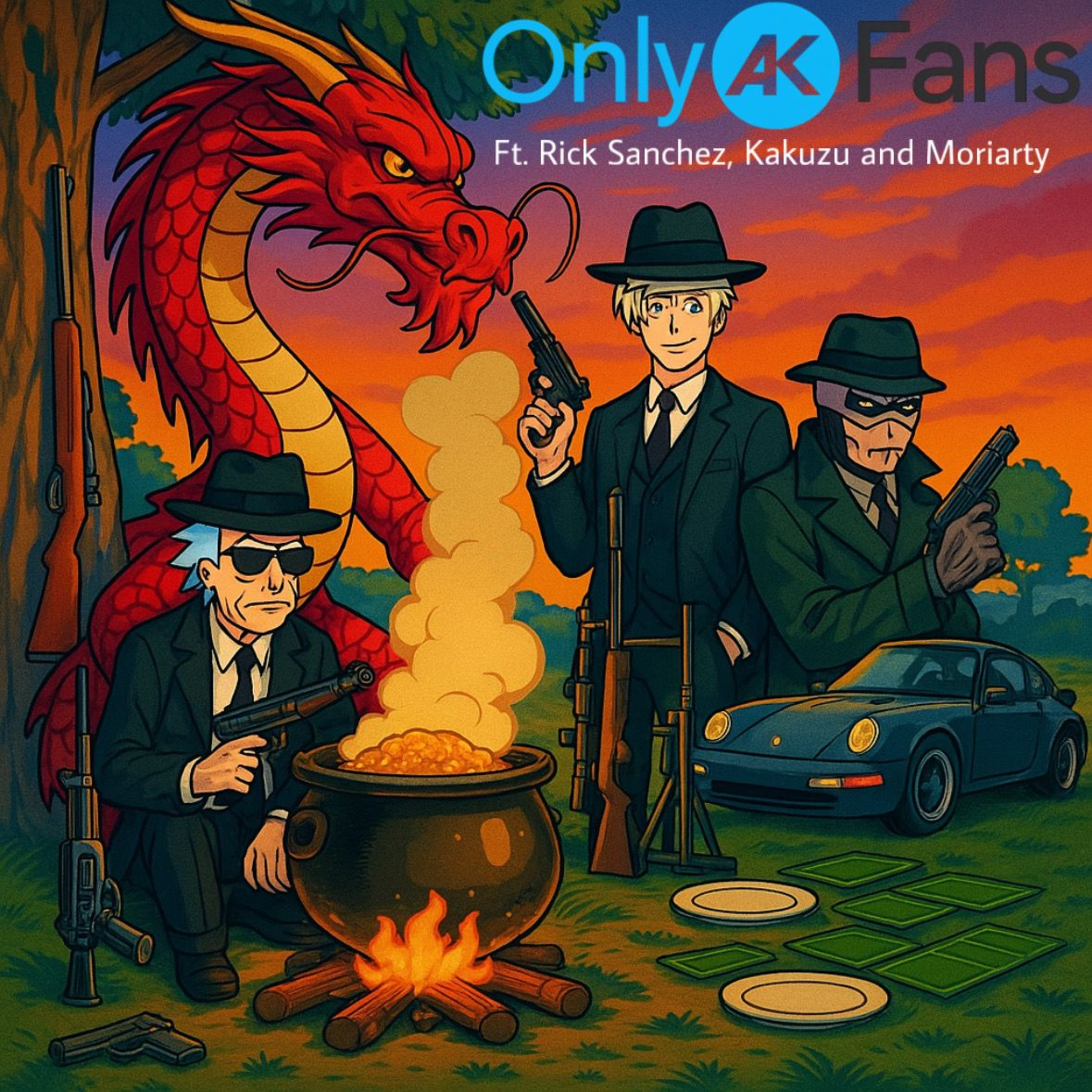EP-140. Only AK Fans Ft. Rick Sanchez, Kakuzu & Moriarty.