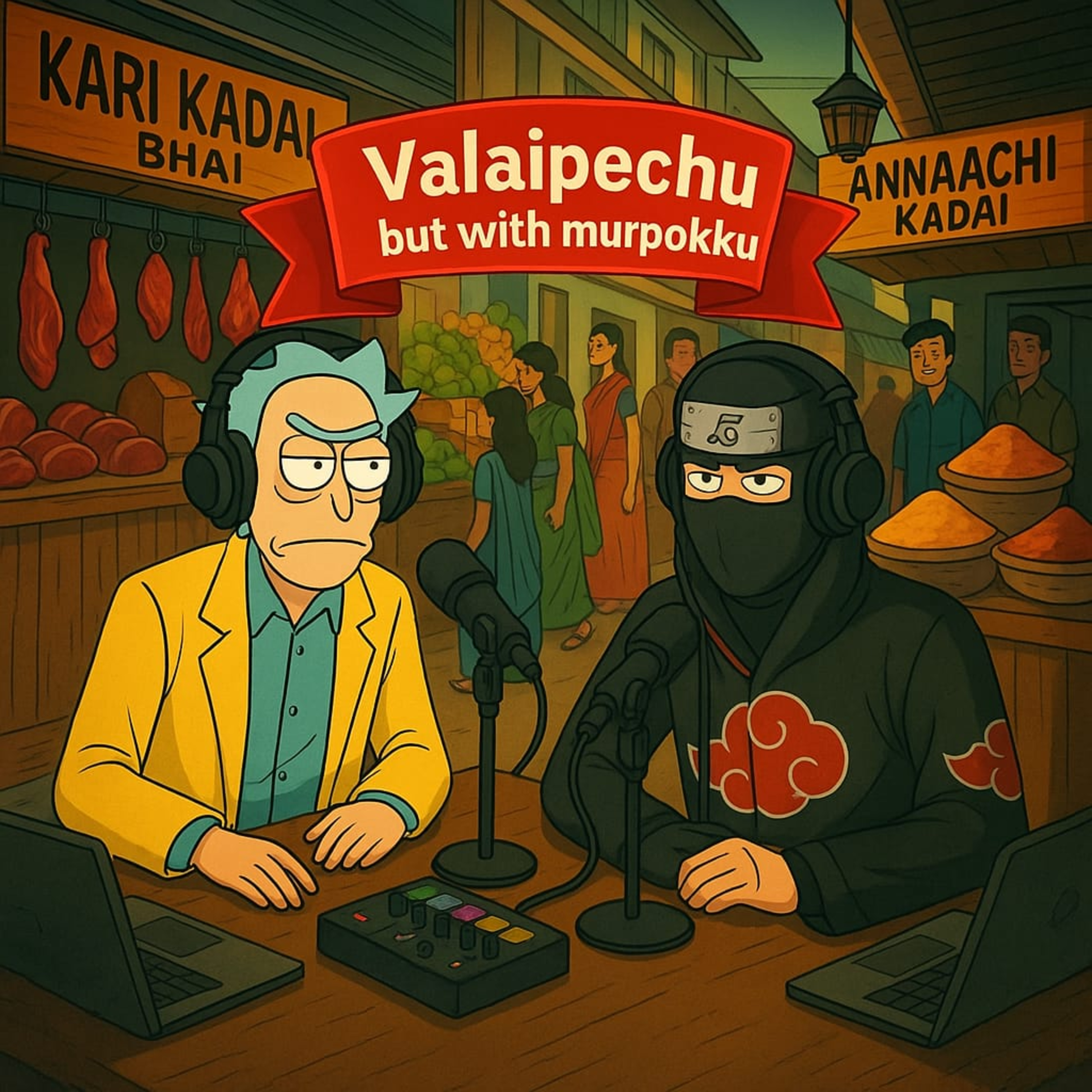 EP-141. Valaipechu But With Murpokku. Ft.Rick Sanchez & Kakuzu.