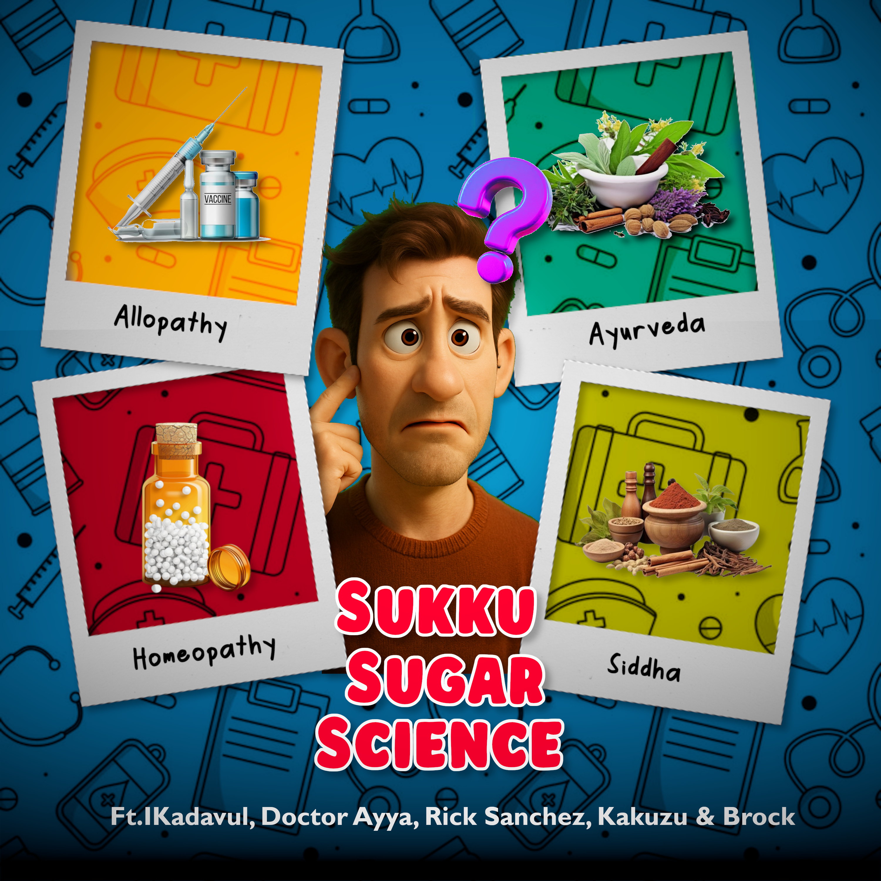 EP-146. Sukku, Sugar & Science. Ft.IKadavul, Doctor Ayya, Rick Sanchez, Kakuzu & Brock.