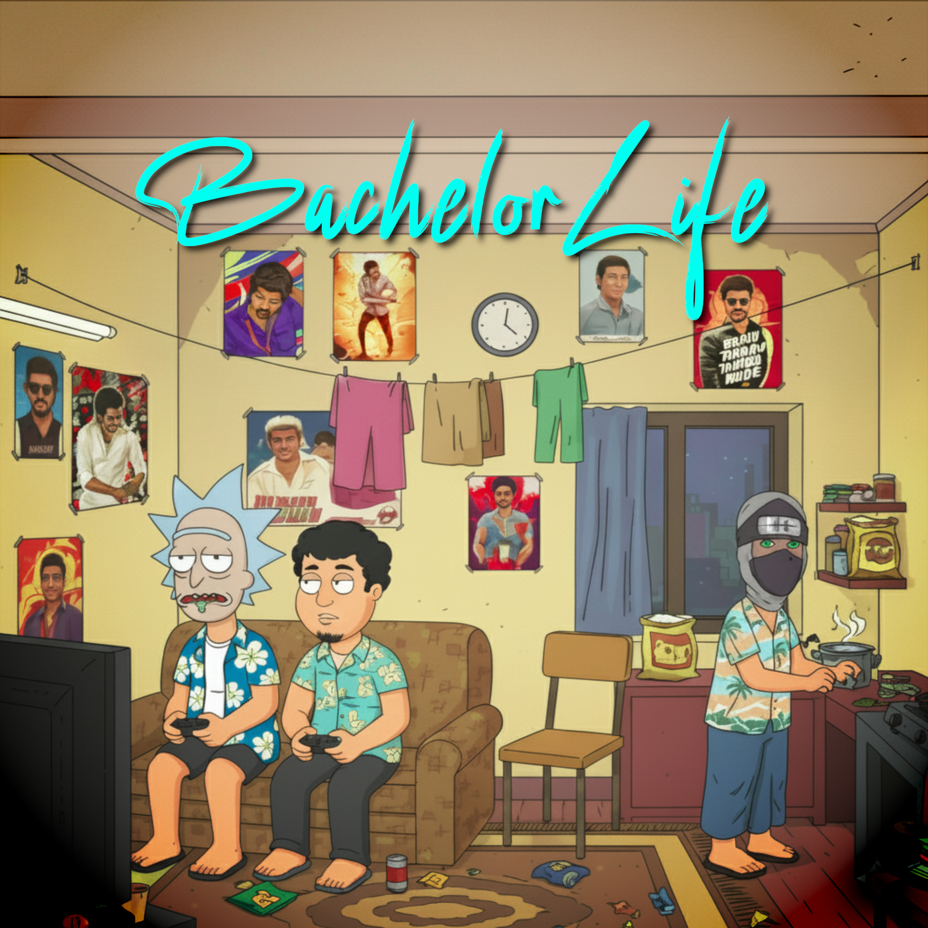 EP-153. Bachelor Life Ft. RJ Sandy, Rick Sanchez & Kakuzu.