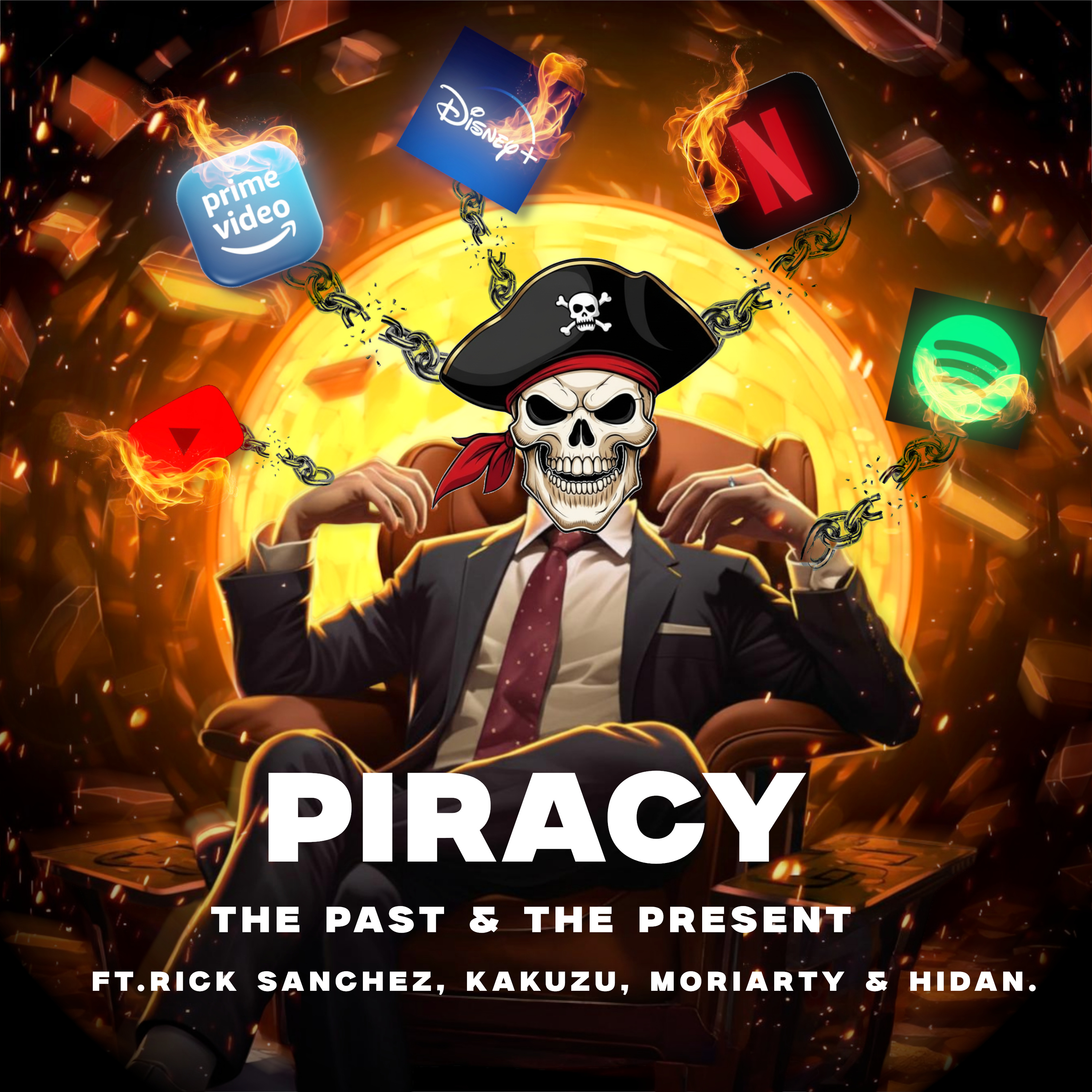EP-154. Piracy - The Past & The Present Ft.Rick Sanchez, Kakuzu, Moriarty & Hidan.