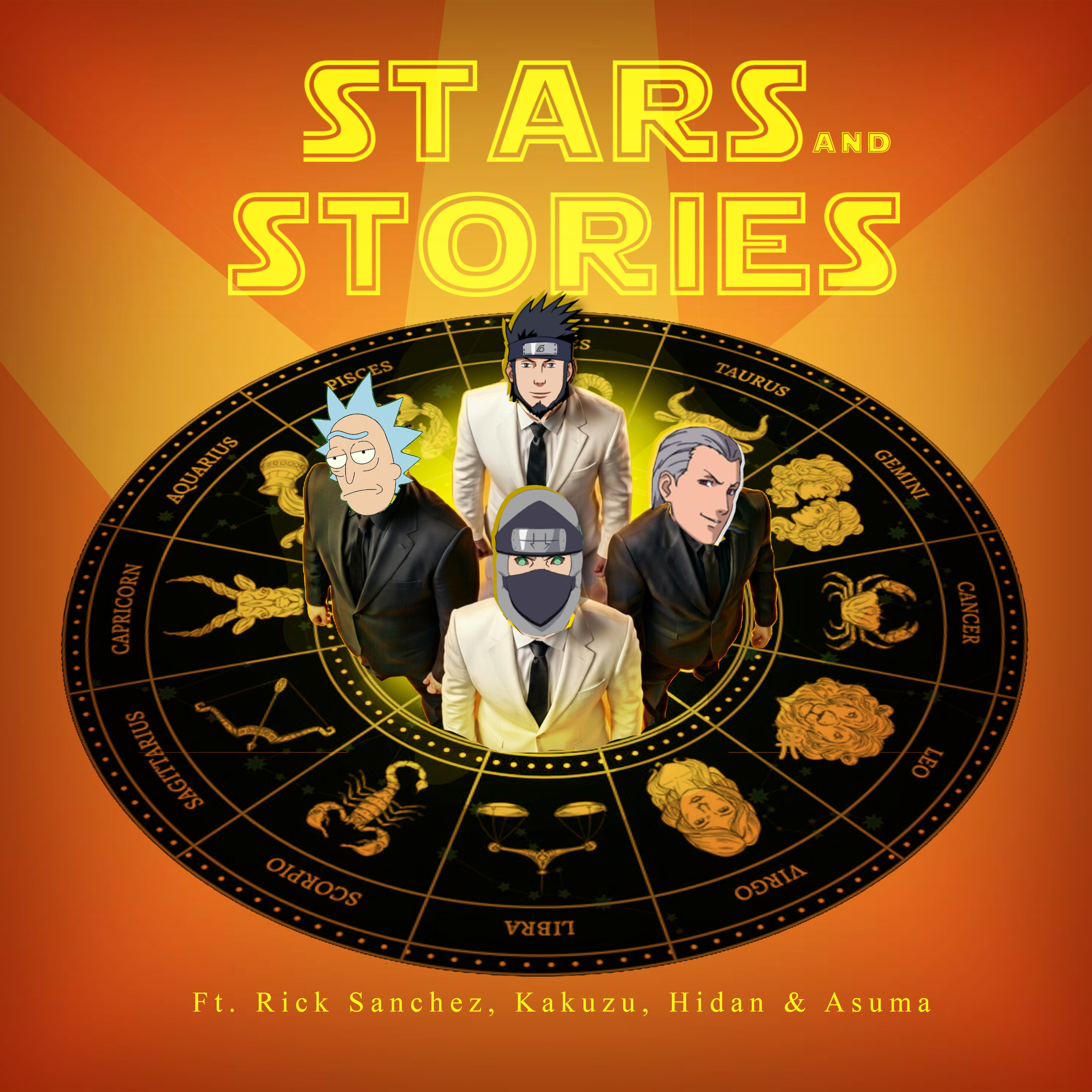 EP-161. Stars and Stories Ft.Rick Sanchez, Kakuzu, Hidan & Asuma.