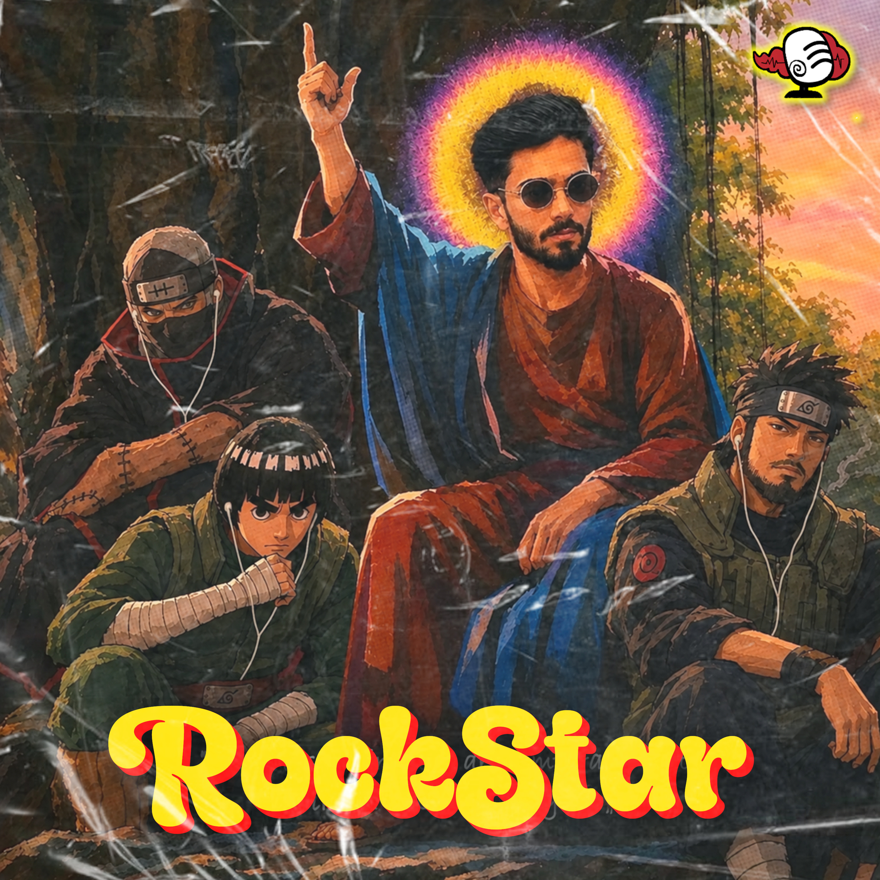 EP - 175. Rockstar Ft. Kakuzu, Rocklee & Asuma.