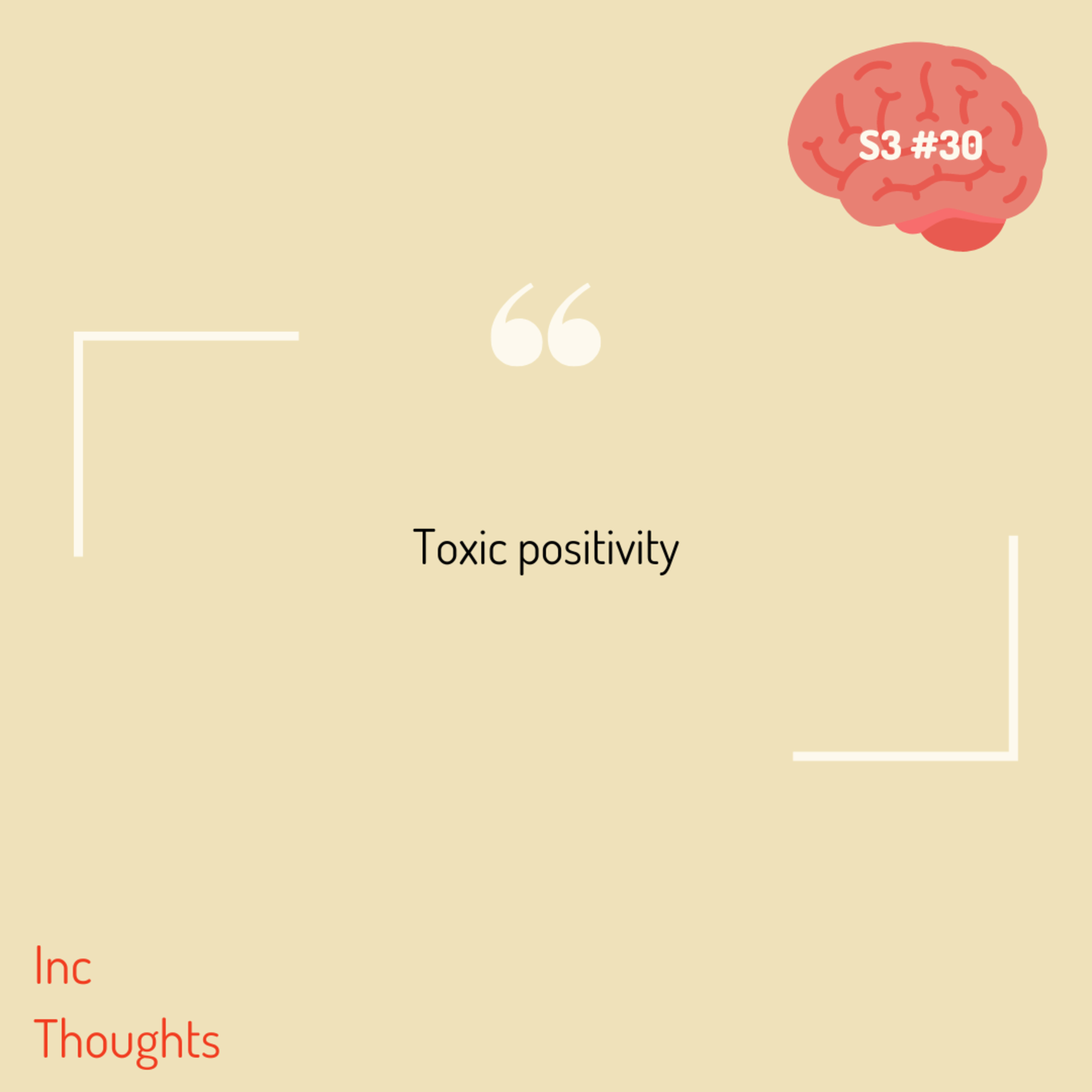Toxic positivity episode artwork