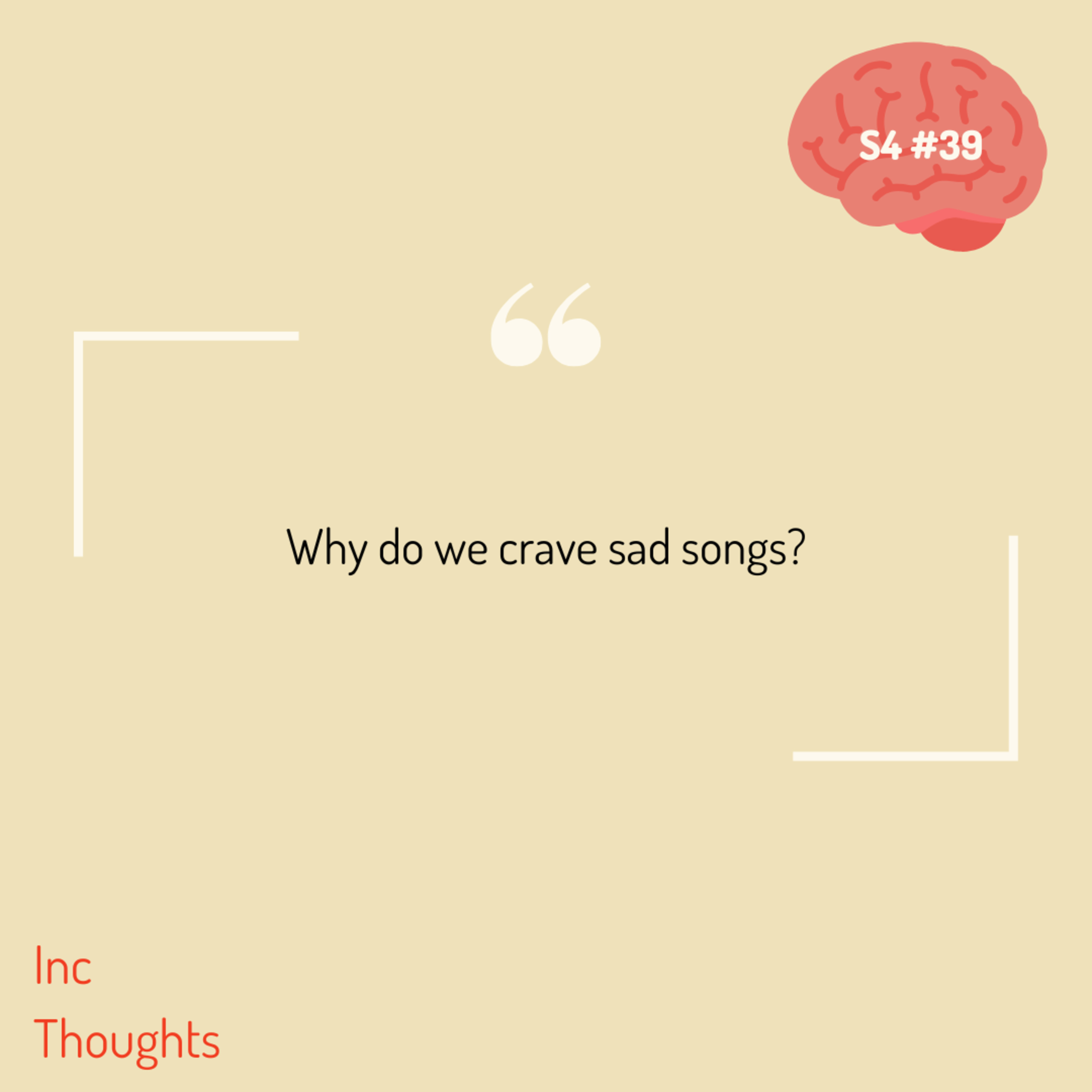Why do we crave sad songs? 🎶🎼🎧
