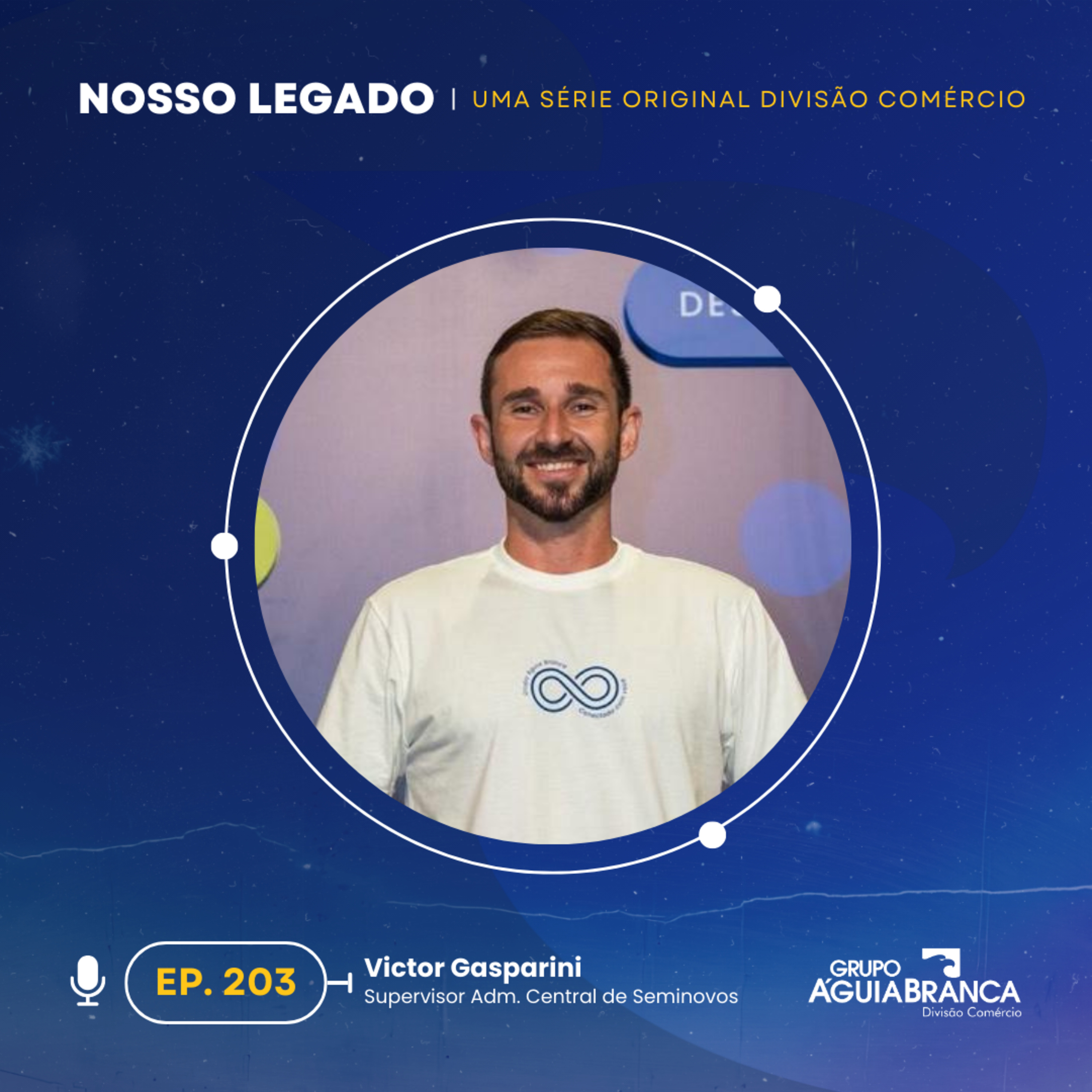 Nosso Legado #203 - Victor Gasparini episode artwork