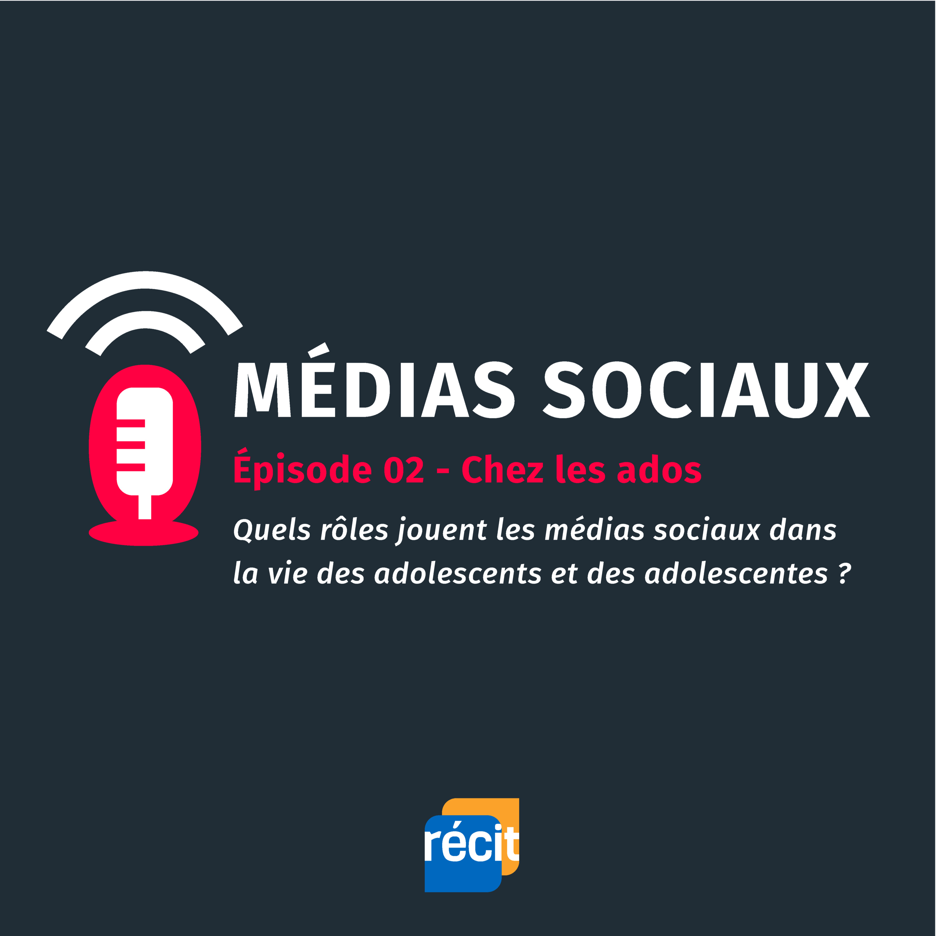 Les médias sociaux à l'adolescence