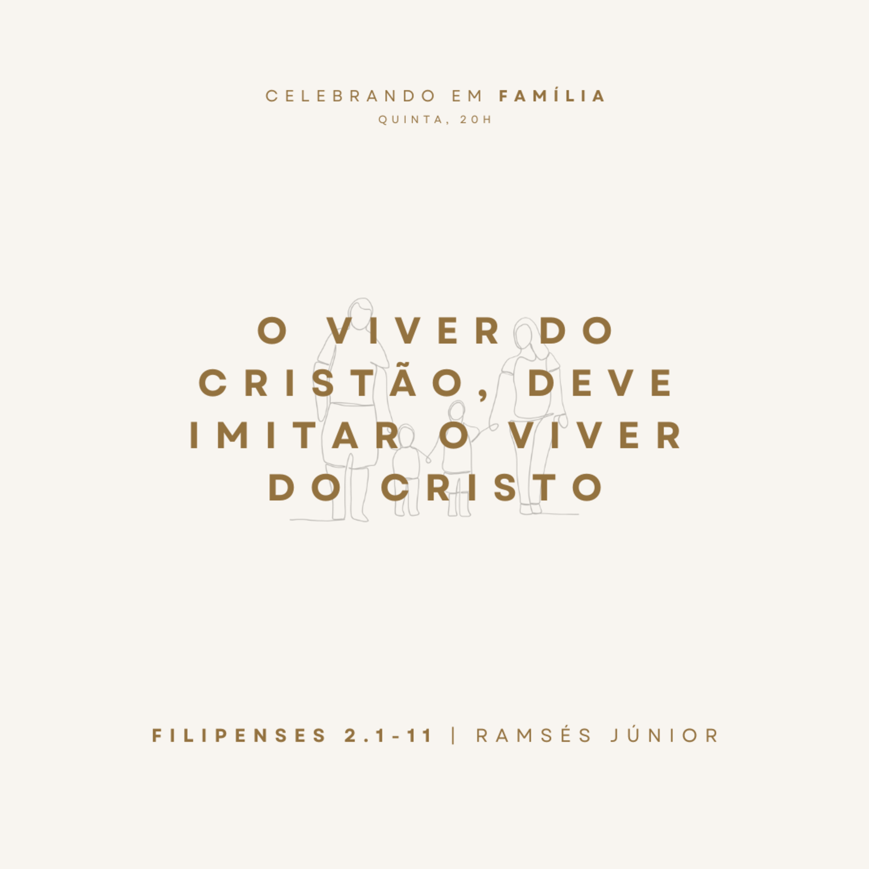  O viver do cristão, deve imitar o viver do Cristo | Filipenses 2.1-11 | Ramsés Júnior episode artwork