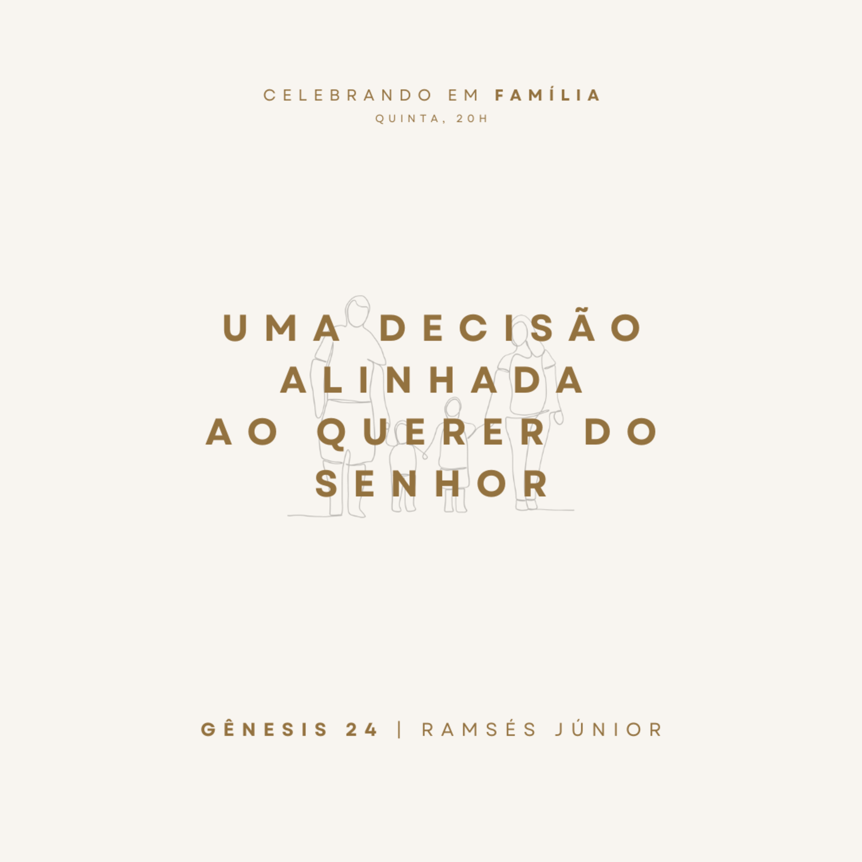 Uma decisão alinhada ao querer do Senhor | Gênesis 24 | Ramsés Júnior episode artwork