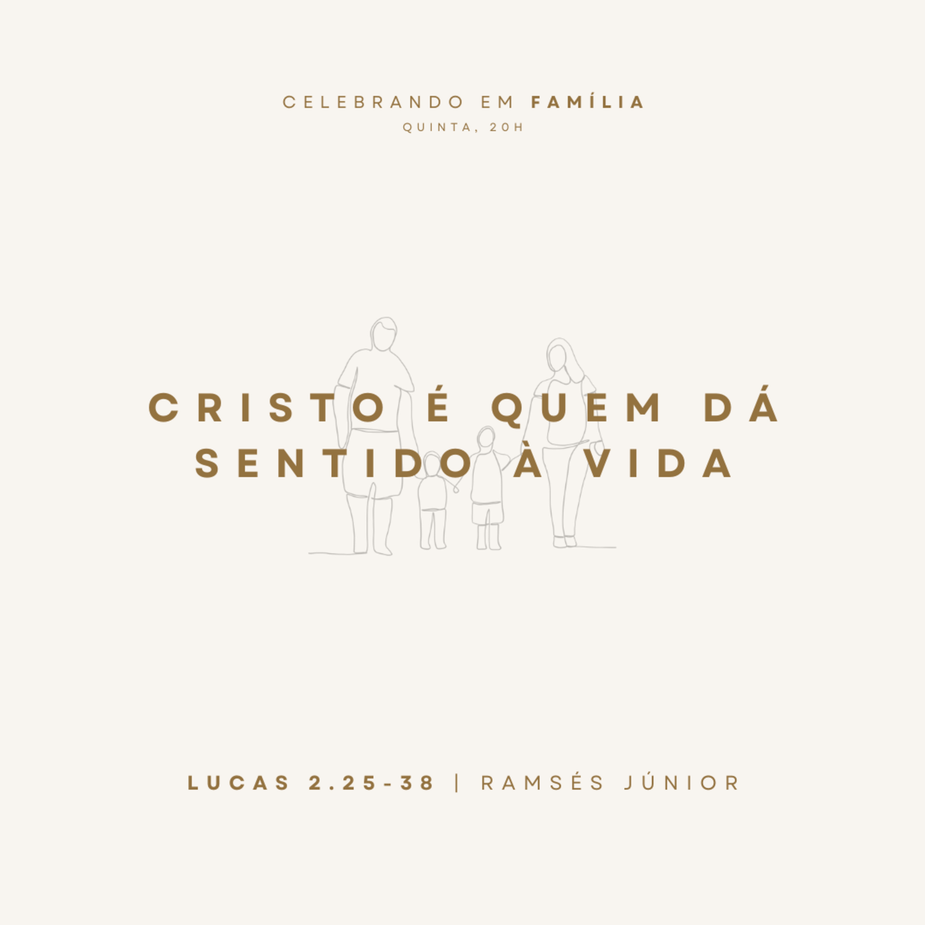  Cristo é quem dá sentido à vida | Lucas 2.25-38 | Ramsés Júnior episode artwork
