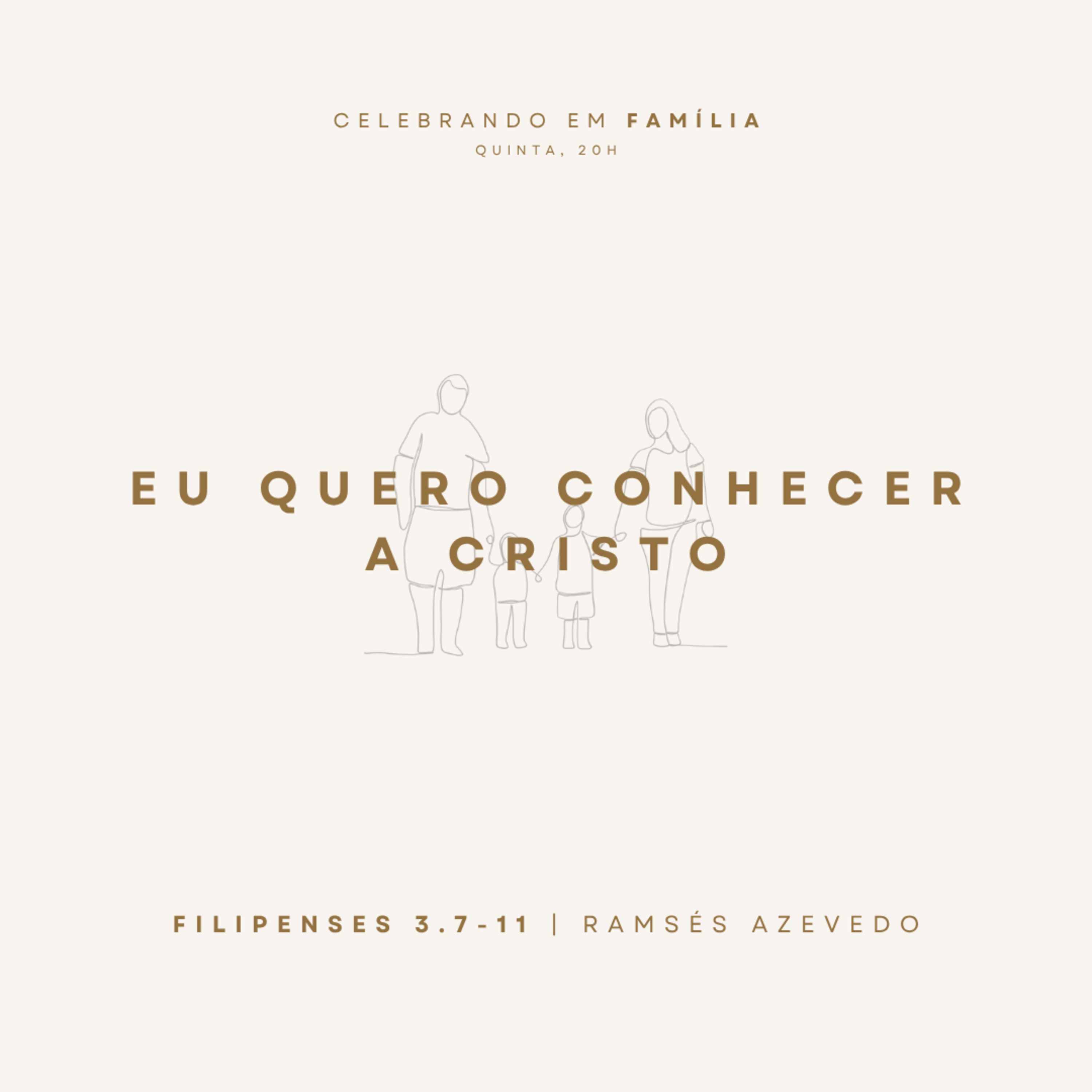 Eu quero conhecer a Cristo | Filipenses 3.7-11 | Ramsés Azevedo episode artwork