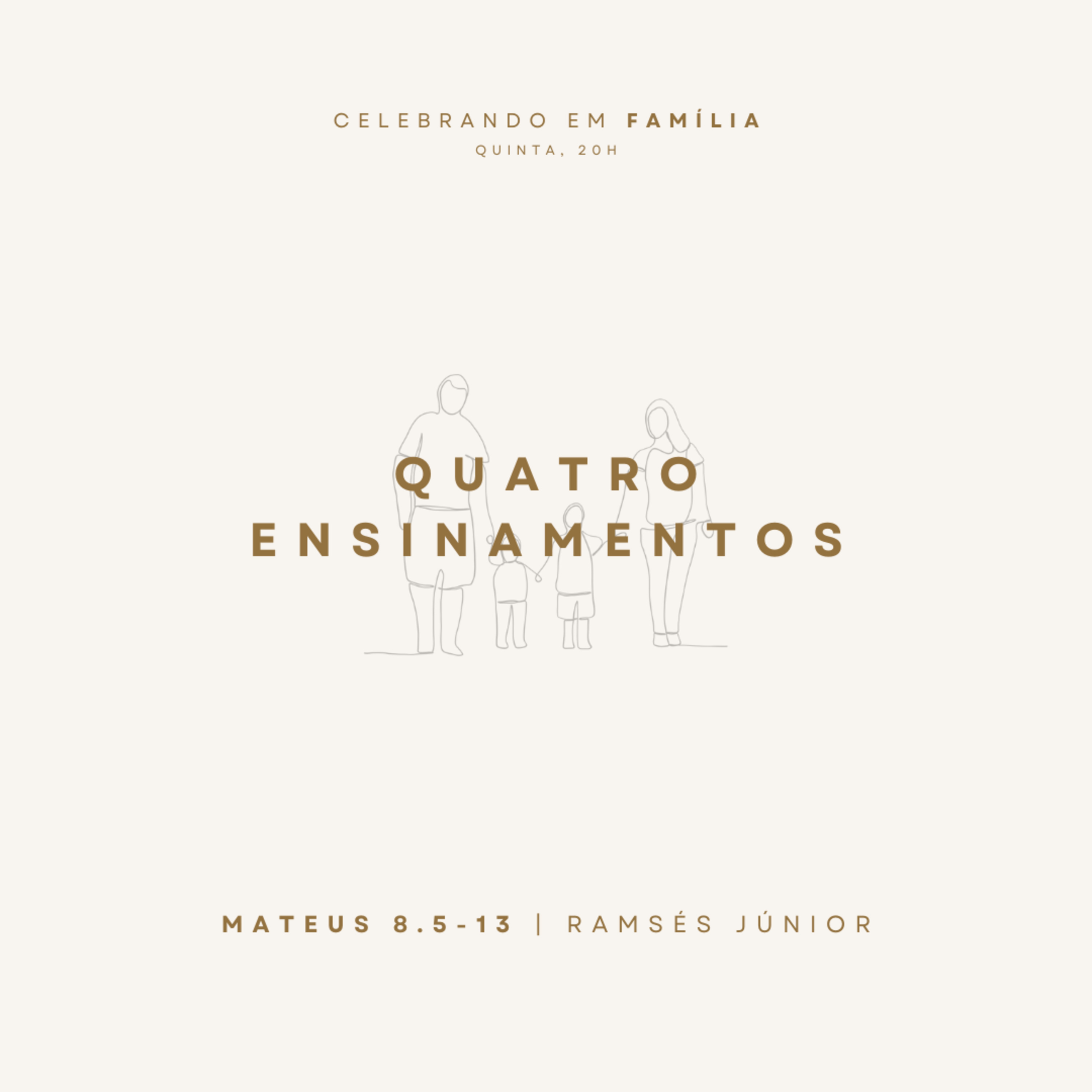 Quatro ensinamentos | Mateus 8.5-13 | Ramsés Júnior episode artwork