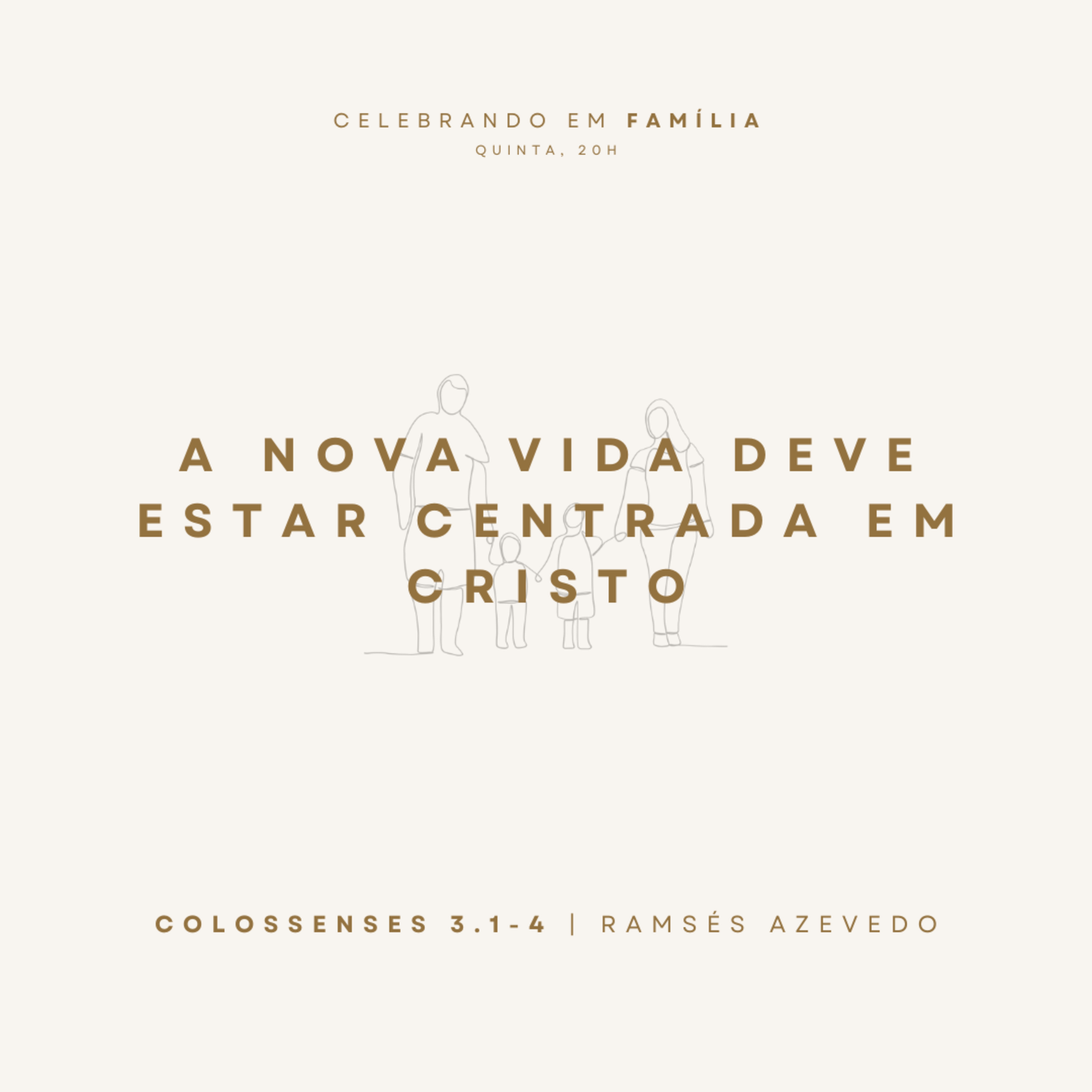 A nova vida deve estar centrada em Cristo | Colossenses 3.1-4 | Ramsés Azevedo episode artwork
