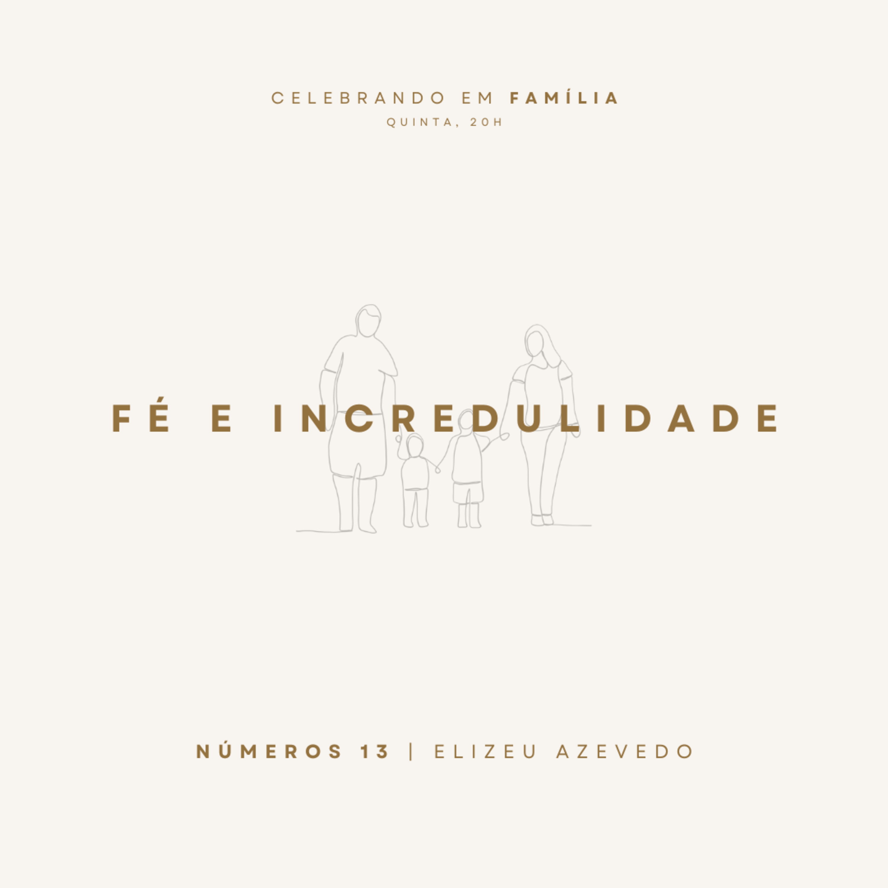 Fé e incredulidade | Números 13 | Elizeu Azevedo episode artwork
