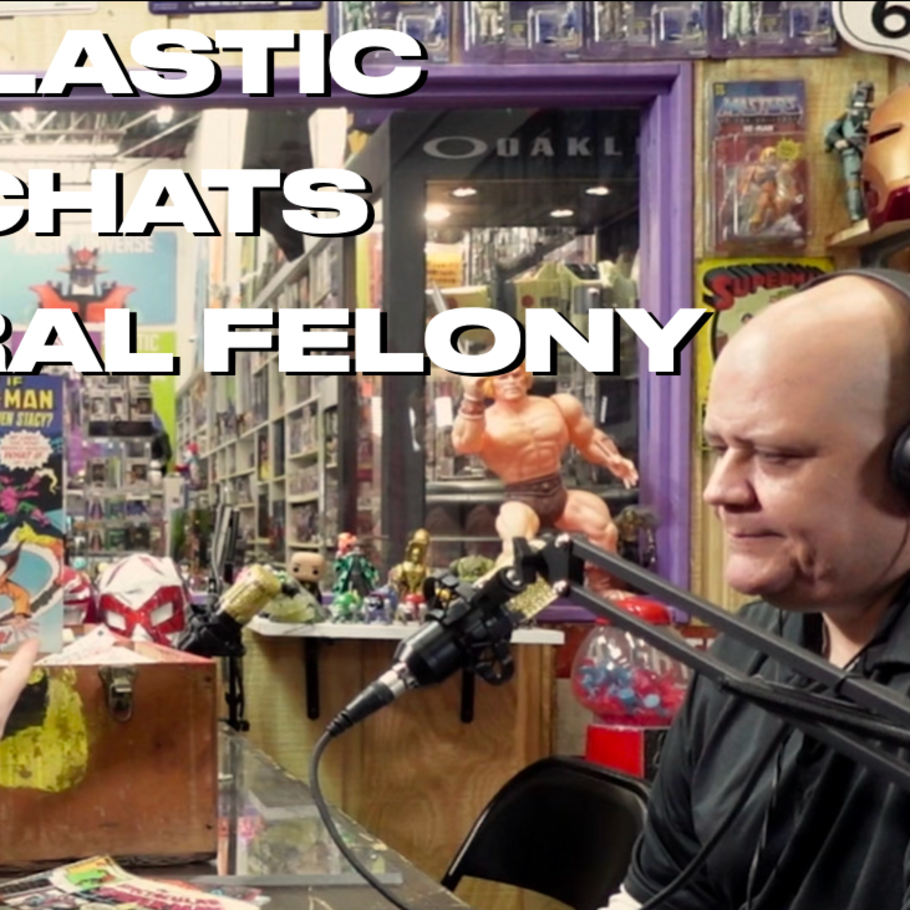 PLASTIC CHATS #podcast JERRY BENAVIDES SPIDER MAN PULP FICTION AND STAR WARS