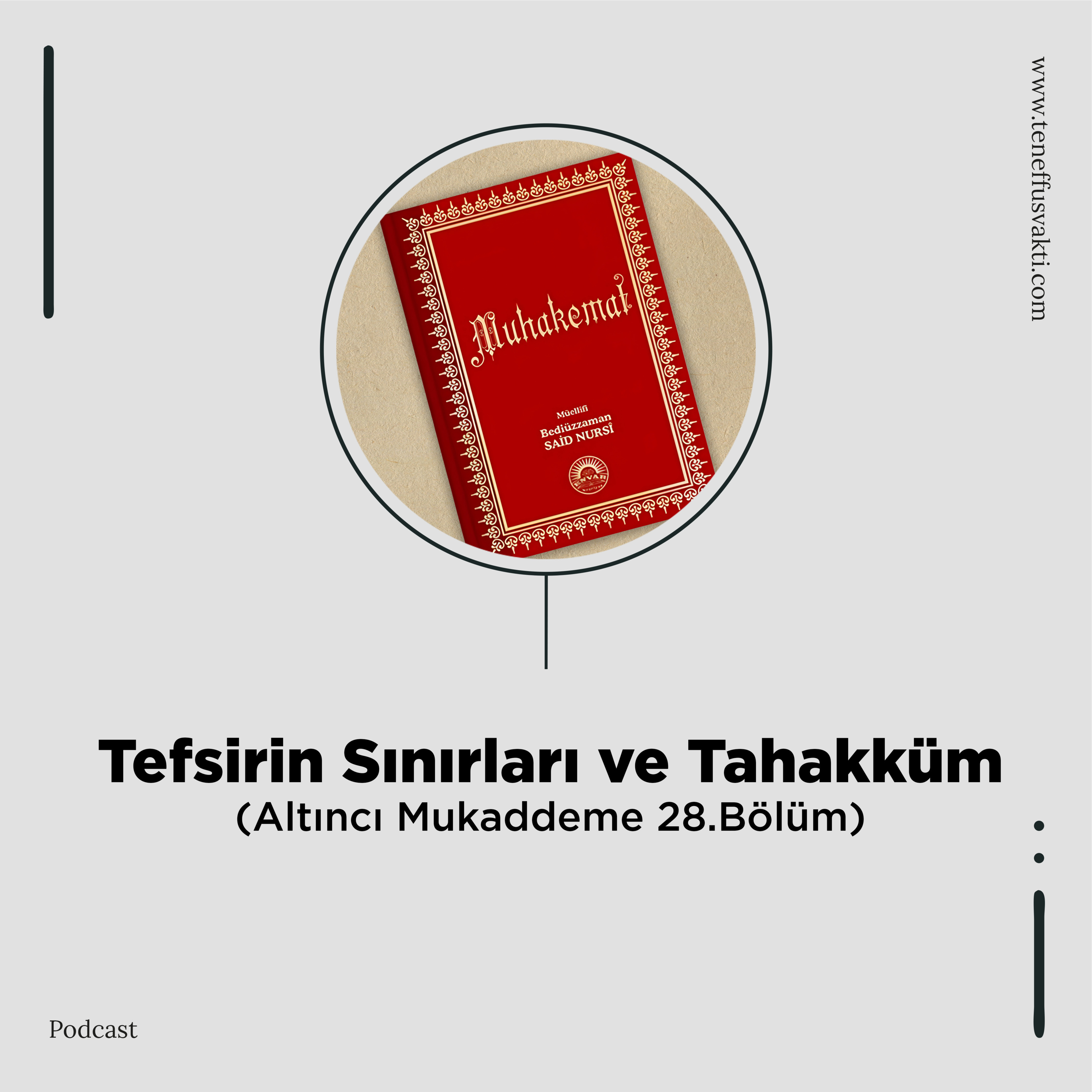 Tefsirin Sınırları ve Tahakküm - Altıncı Mukaddeme 28.Bölüm episode artwork