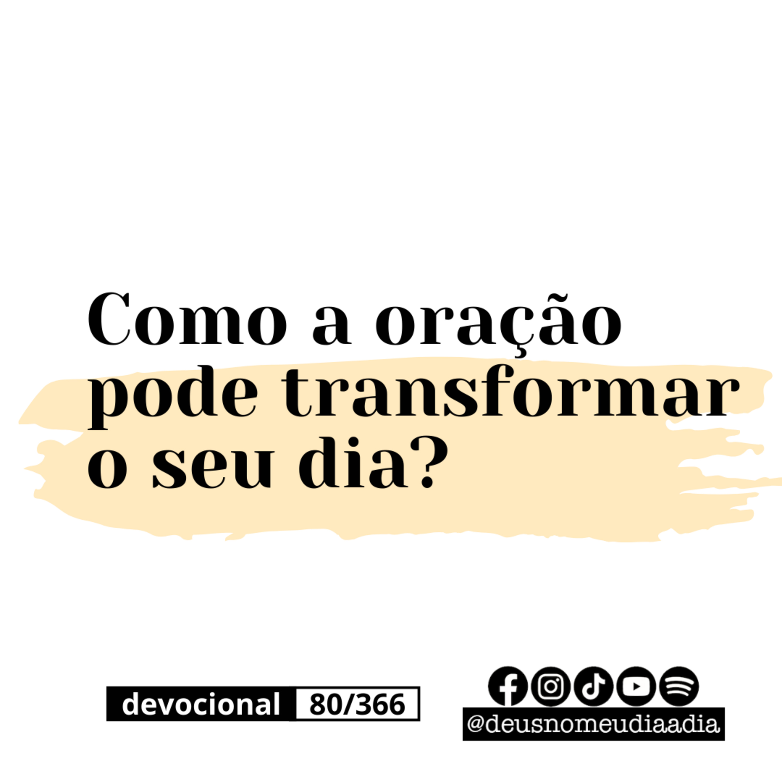 Deus no meu dia a dia 🙏🏻🎙️