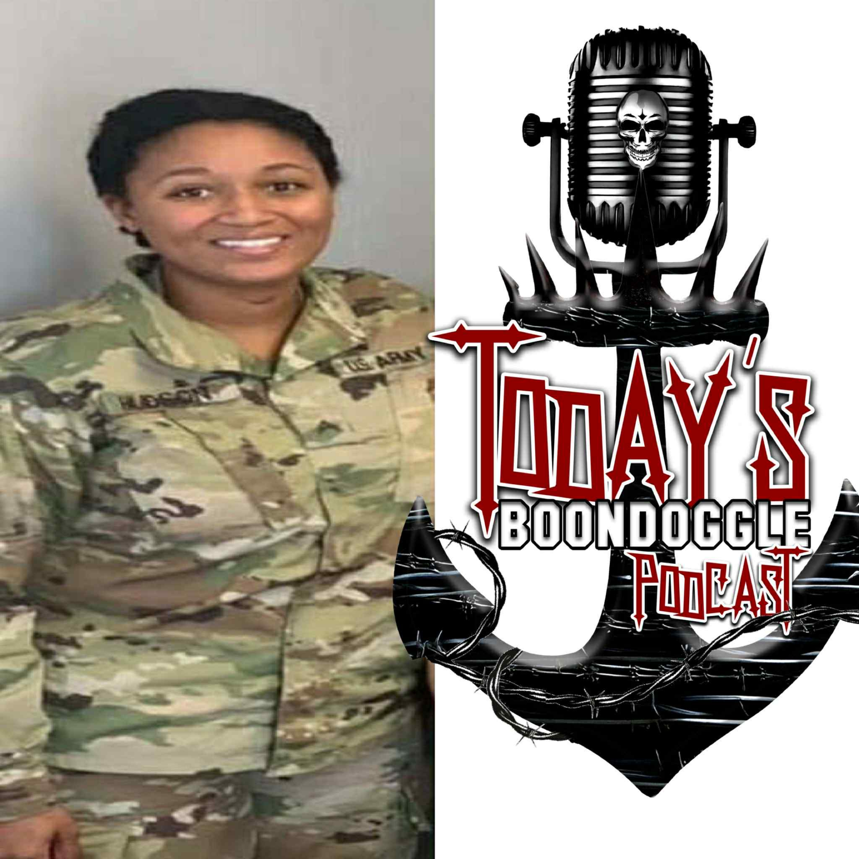 #375 Today's Boondoggle-Talking Advocacy, Action, and Army with Veteran Rachel Jouett episode artwork