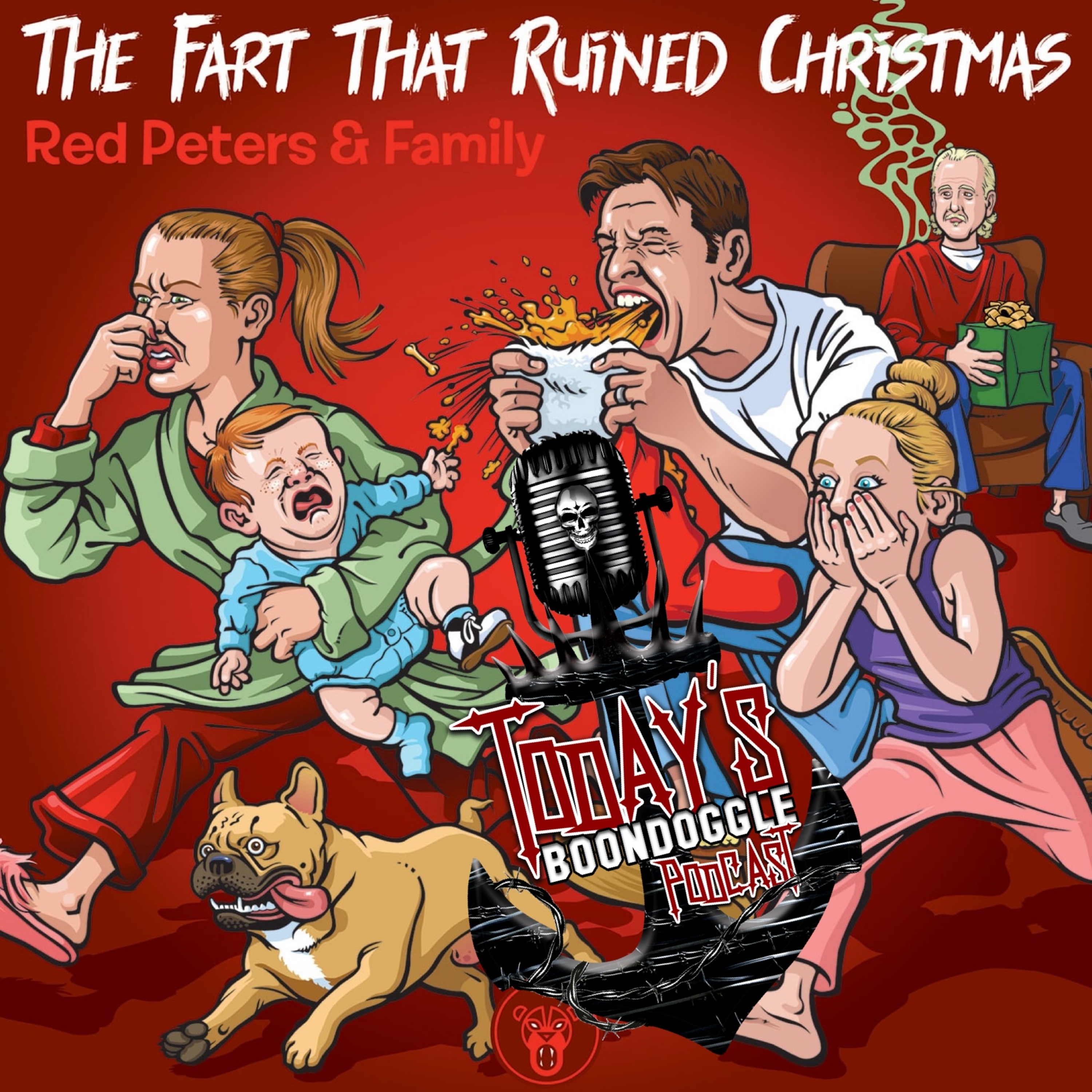 #391 Today's Boondoggle- Spreading Christmas Cheer and Cheeks with Comedian Red Peters episode artwork