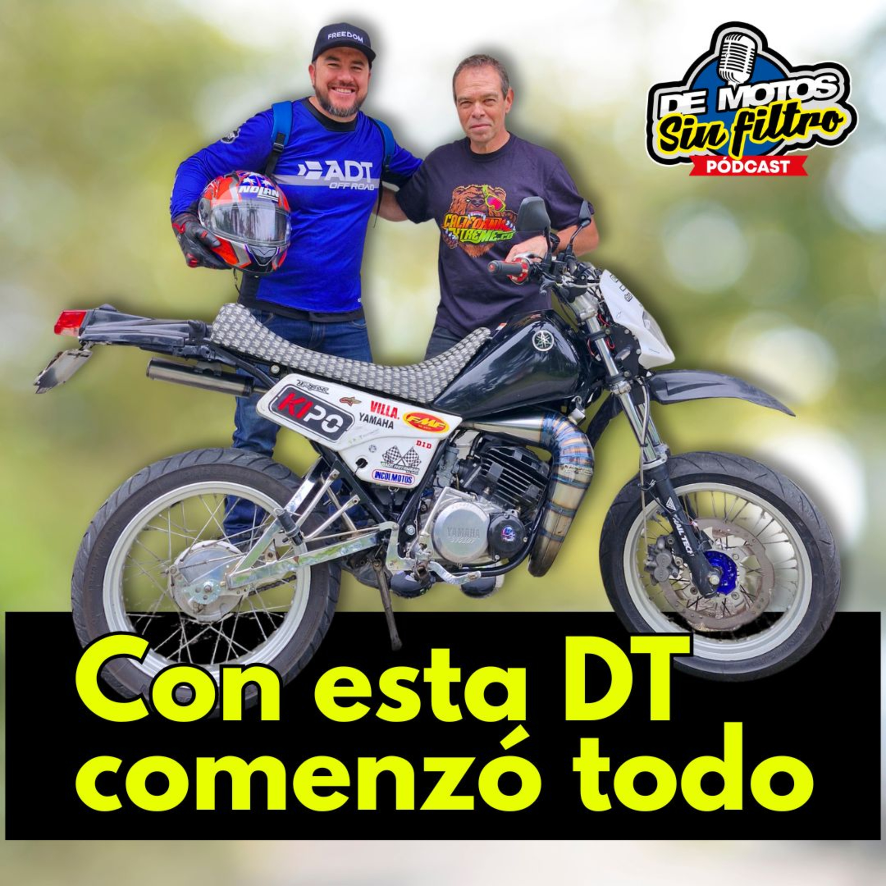 Esta Yamaha DT fue con la que debutó Andrés Villa, en el Stunt  episode artwork