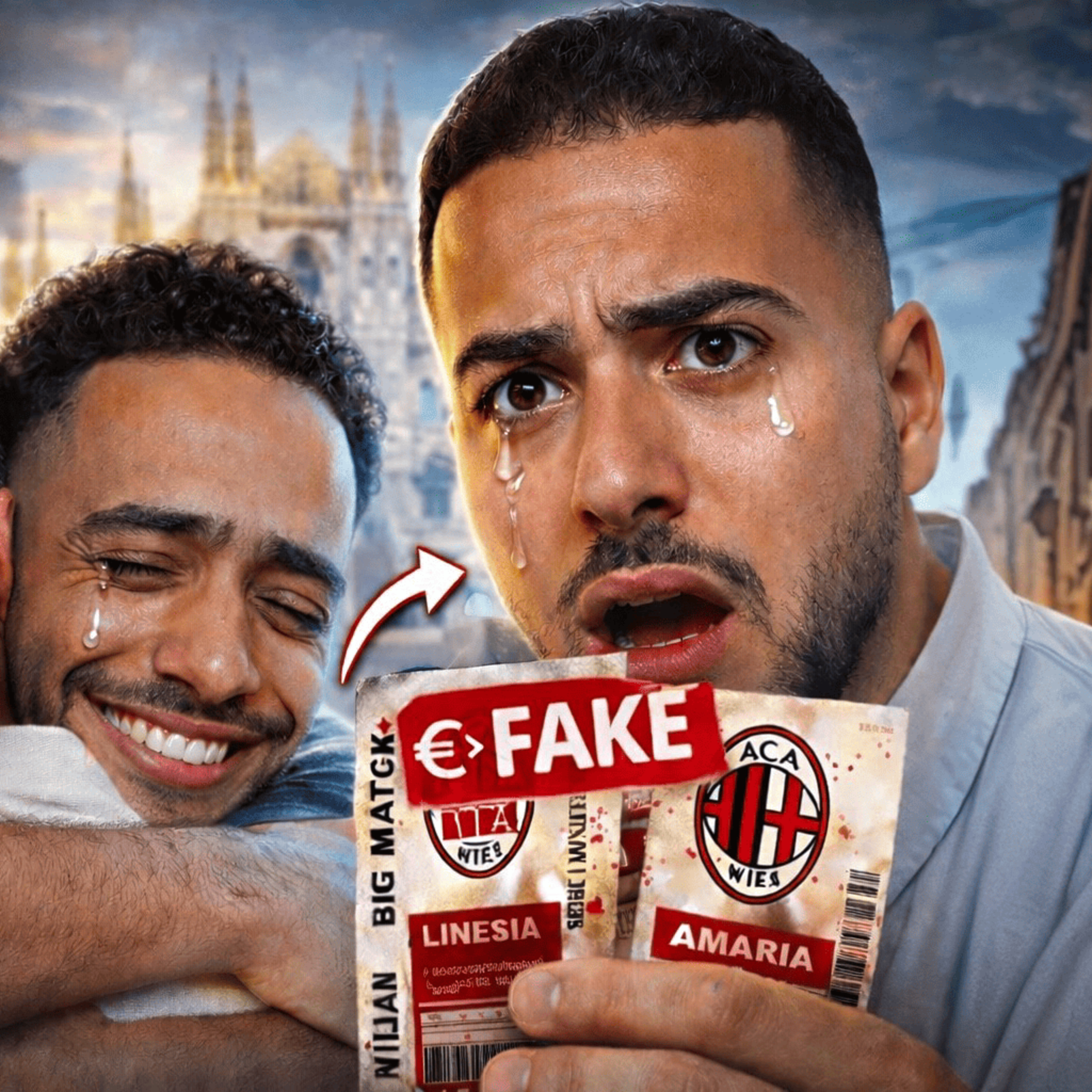 دوزنا 24 ساعة فميلانو 🇮🇹 مفاجأة مؤثرة ولقاء بعد غياب سنين 🥹 وتسرقات لينا الفلوس! (4K)